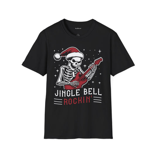 Jingle Bell Rockin' Unisex Softstyle T-Shirt 100% Cotton Graphic