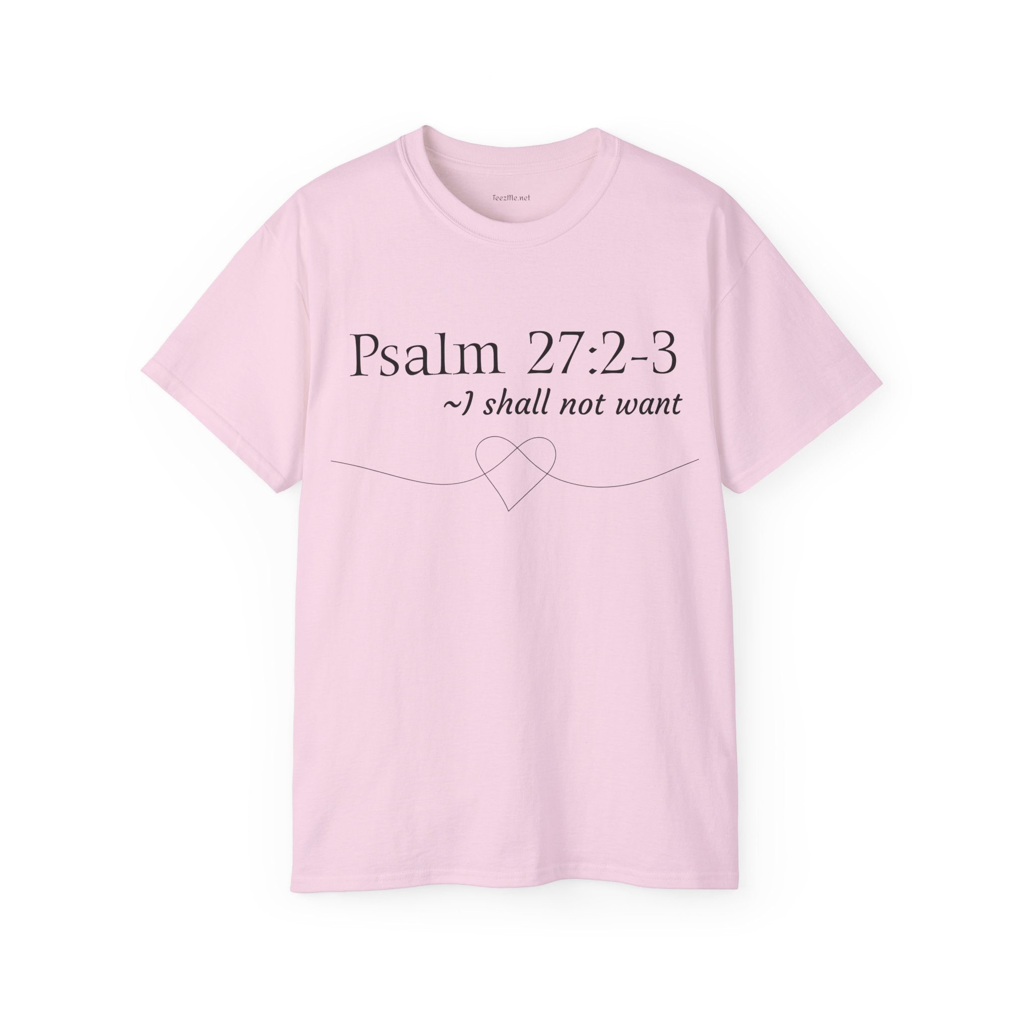 Psalm 27:2-3 - Unisex Ultra Cotton Tee