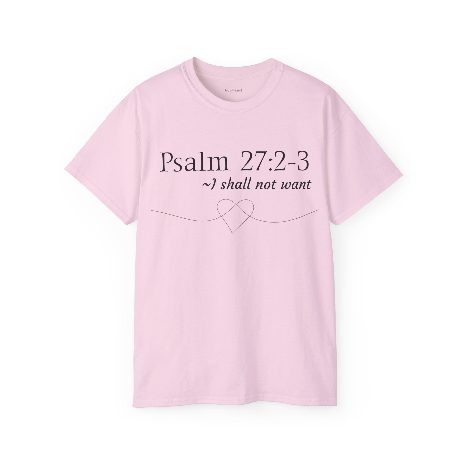 Psalm 27:2-3 - Unisex Ultra Cotton Tee
