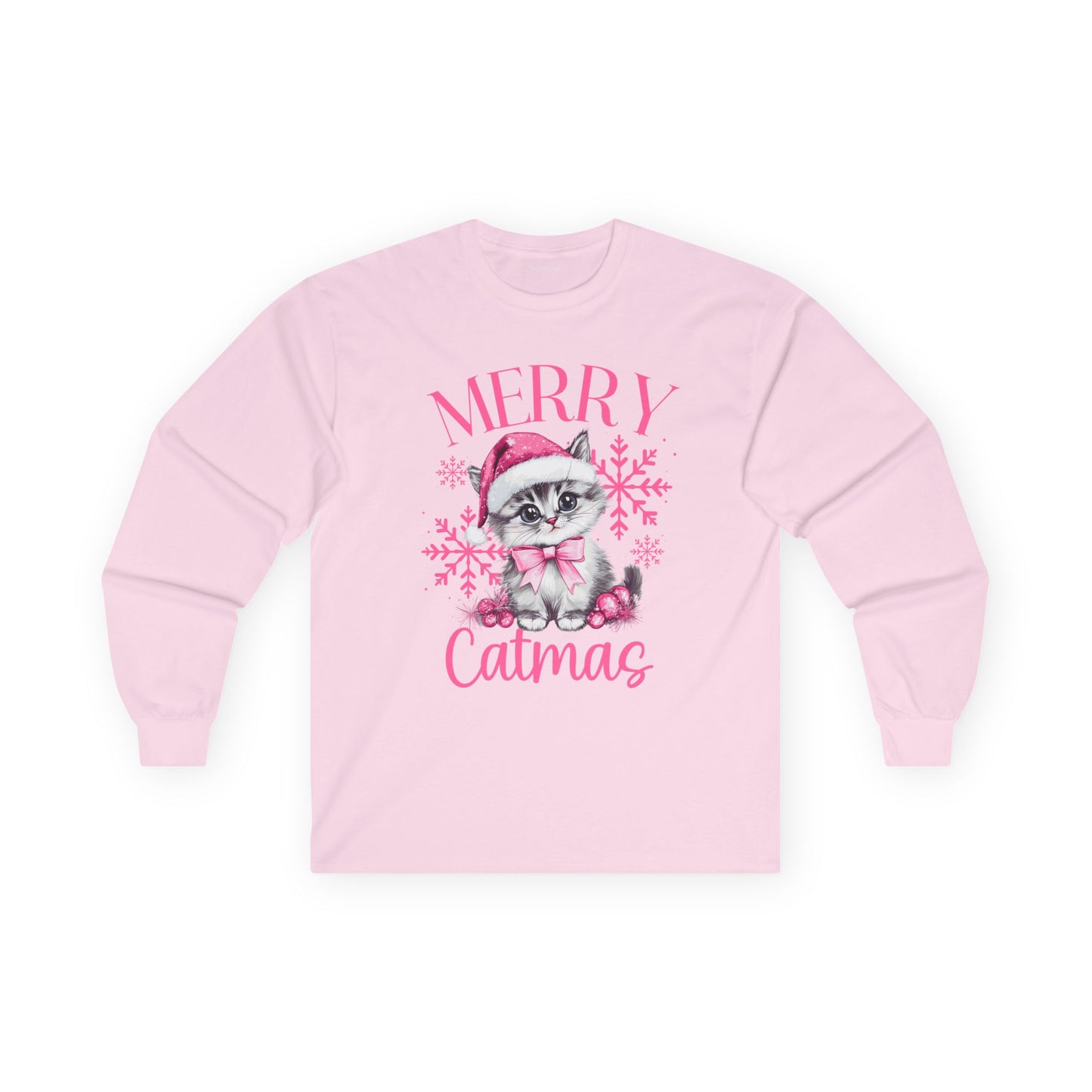 Merry Catmas - Unisex Ultra Cotton Long Sleeve Tee