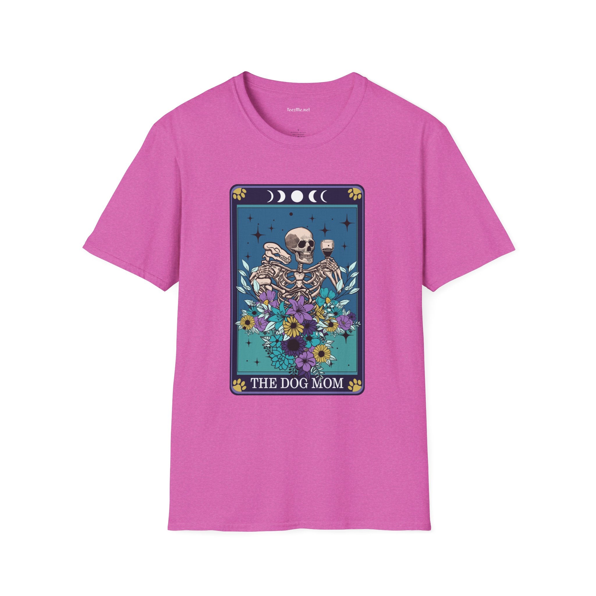 The Dog Mom Unisex Softstyle T-Shirt 100% Cotton #tarot