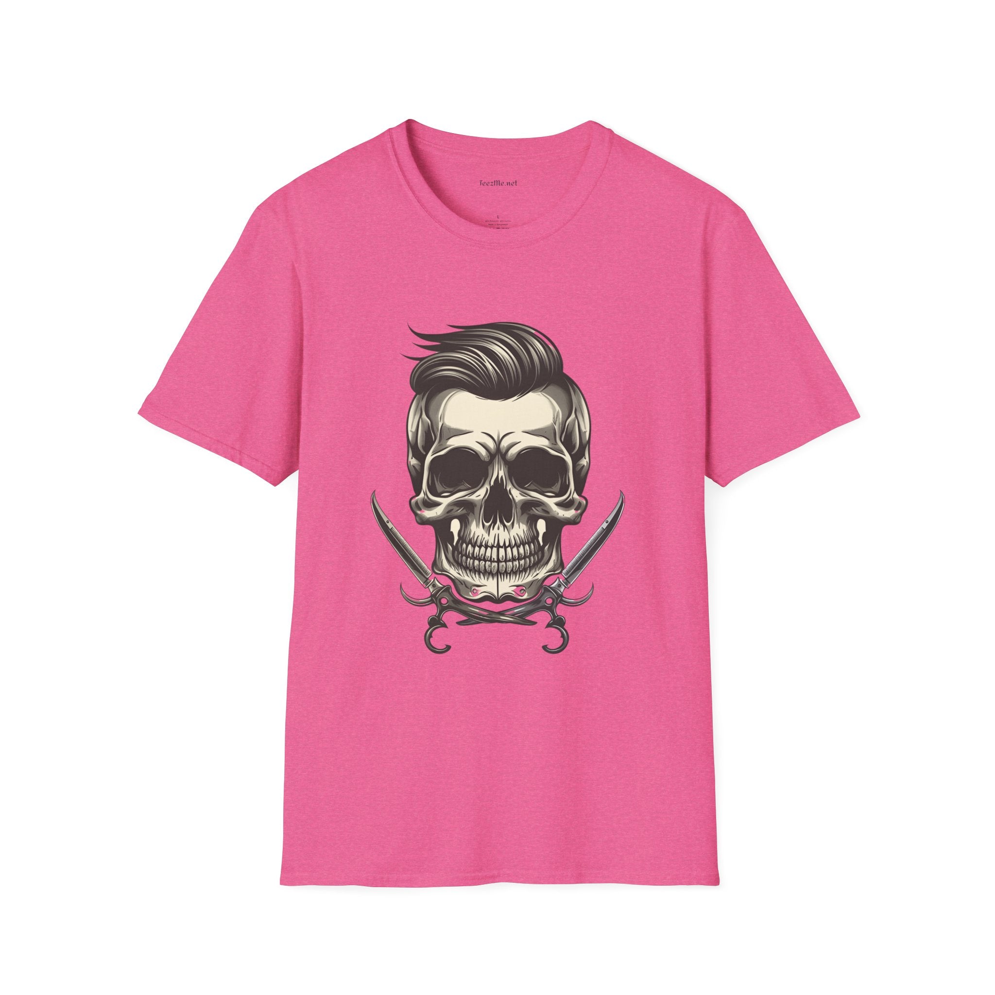 Vintage Hairstylist Unisex Softstyle T-Shirt 100% Cotton Graphic