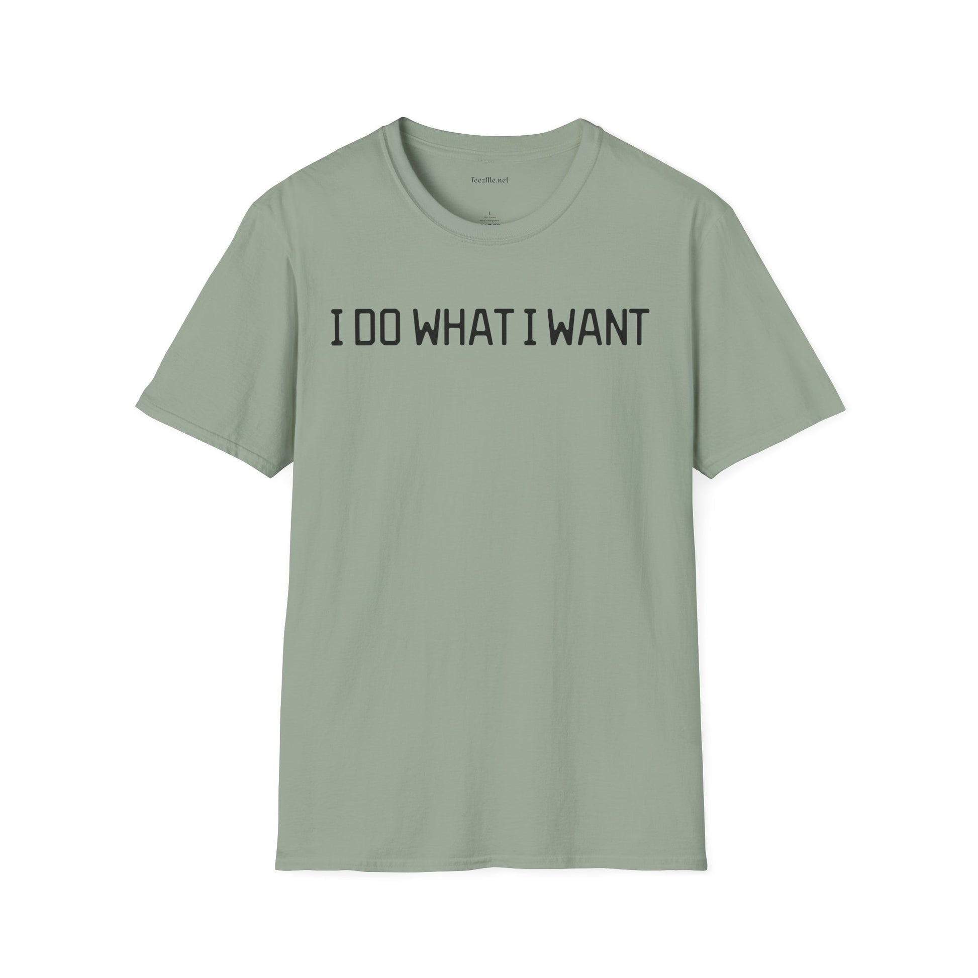 I Do What I Want 02  Unisex Softstyle T-Shirt 100% Cotton Graphic