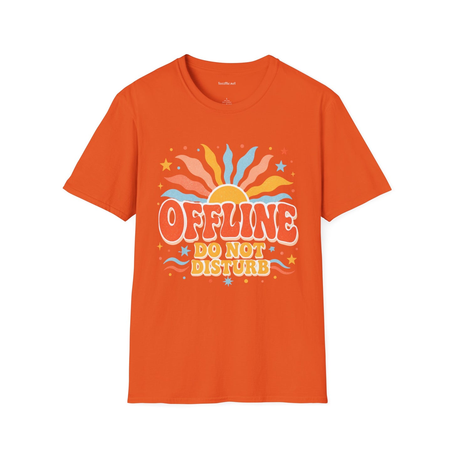 OFFLINE Do Not Disturb Unisex Softstyle T-Shirt 100% Cotton Graphic