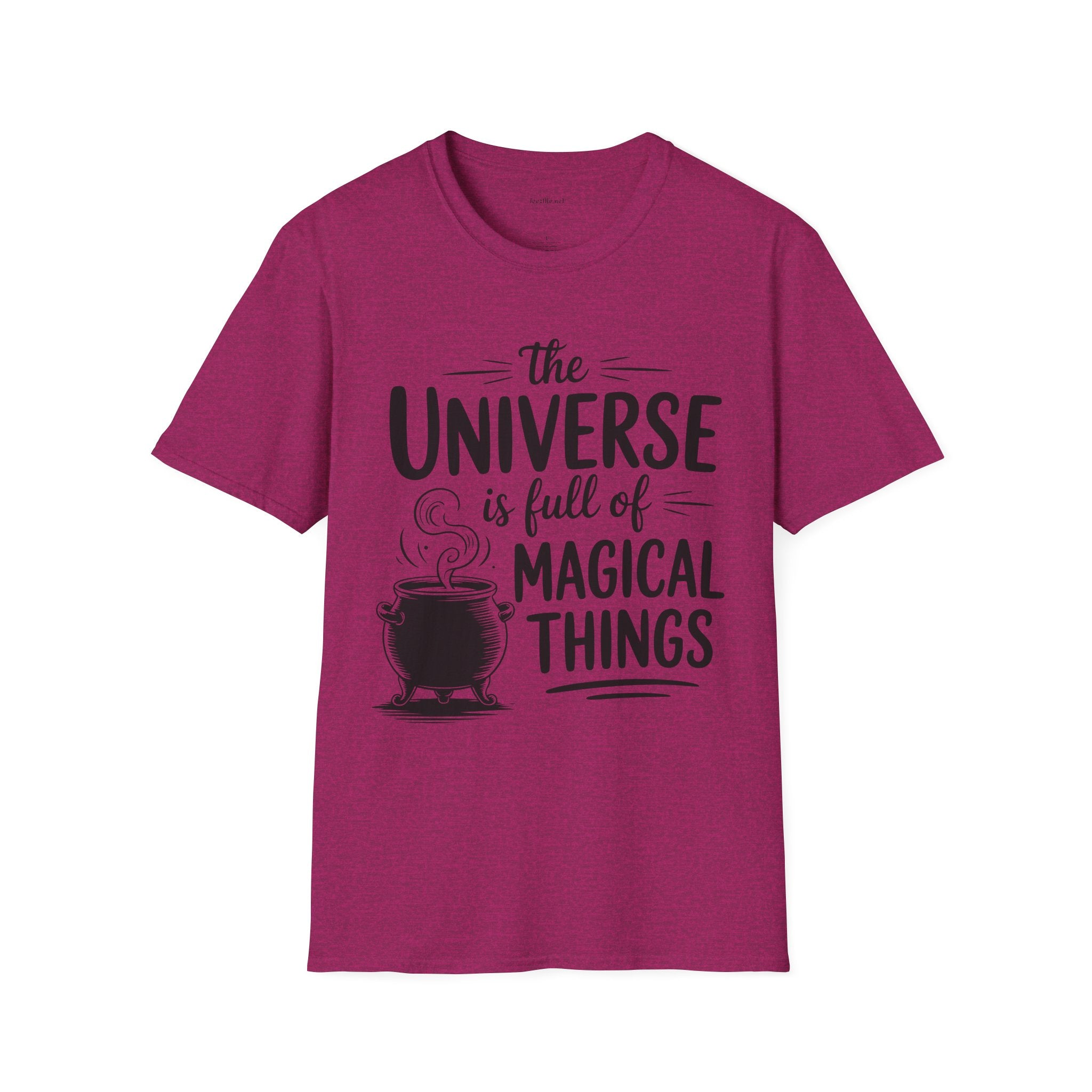 T-Shirt — “The Universe Is Full of Magical Things” Inspirational Graphic Tee