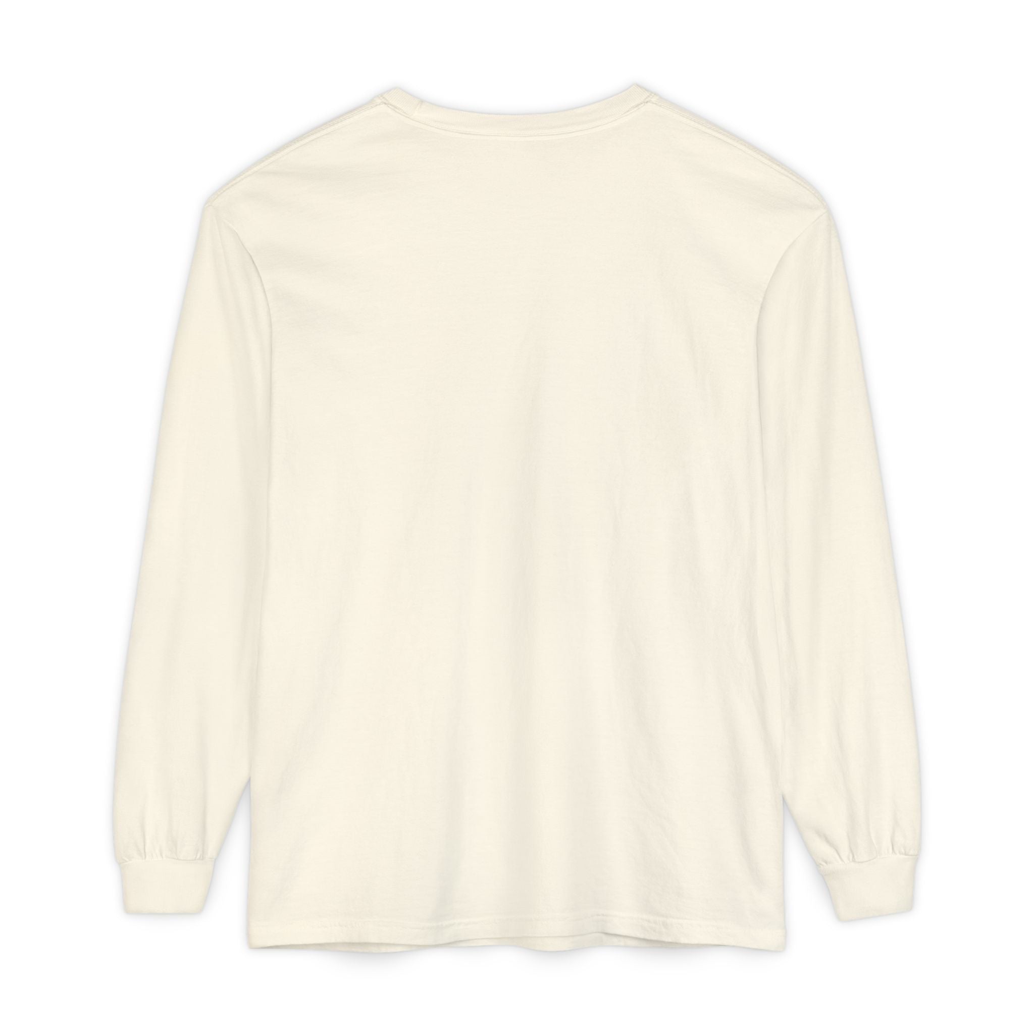 Resting Beach Face - Unisex Garment-dyed Long Sleeve T-Shirt