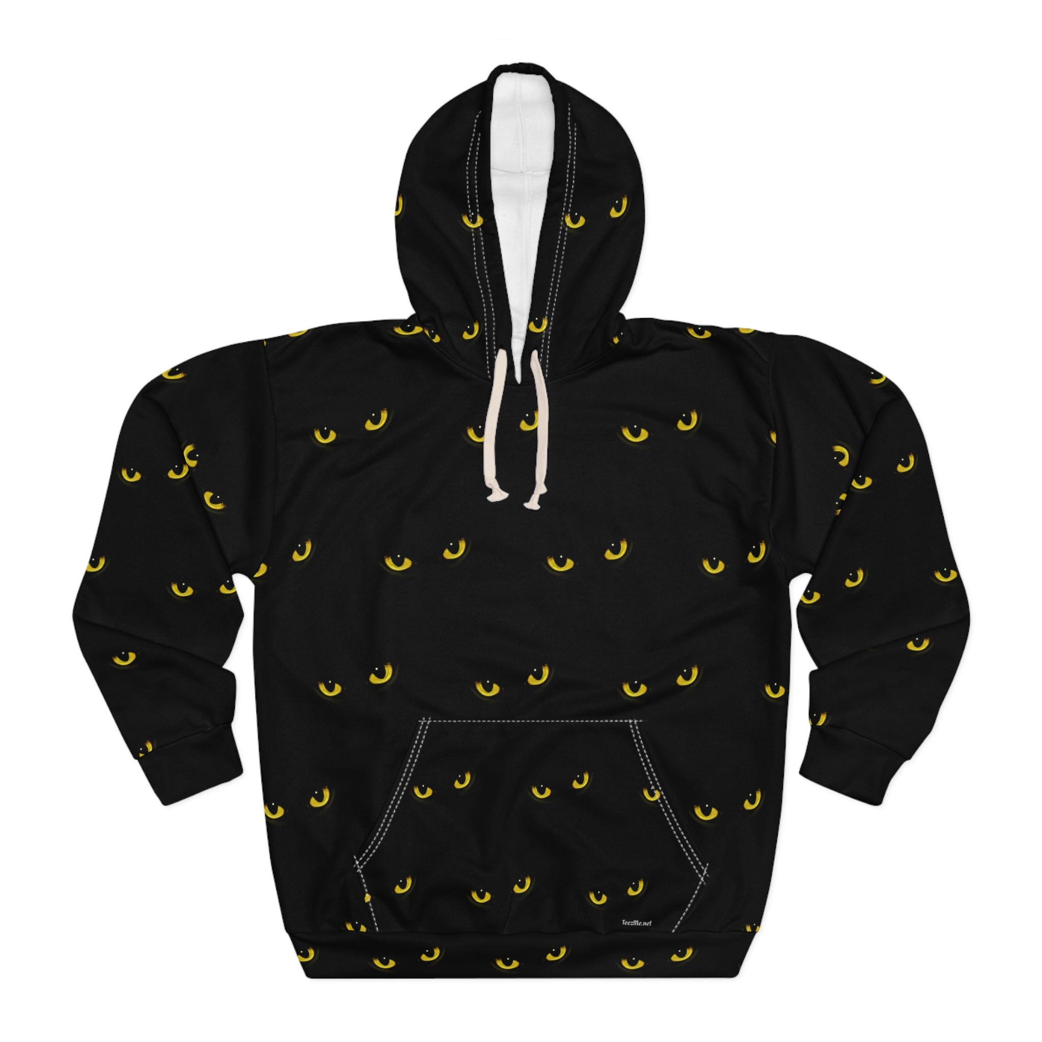 Gold Cat Eyes Unisex Pullover Hoodie