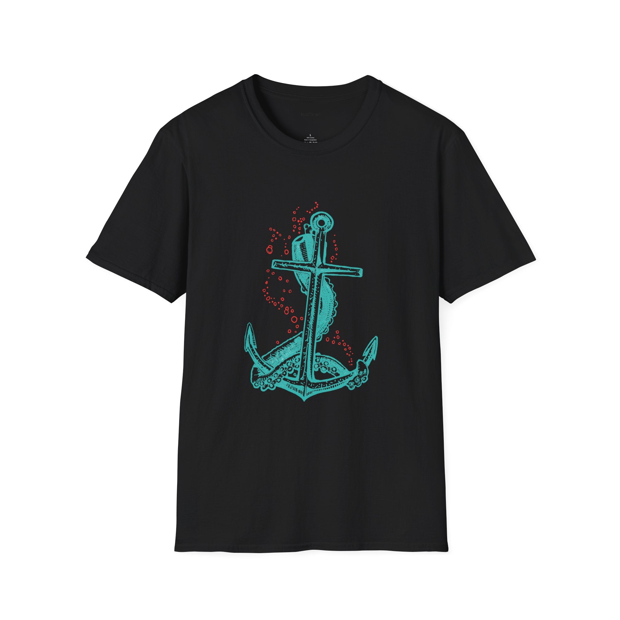 Anchor - Unisex Softstyle T-Shirt 100% Cotton Graphic