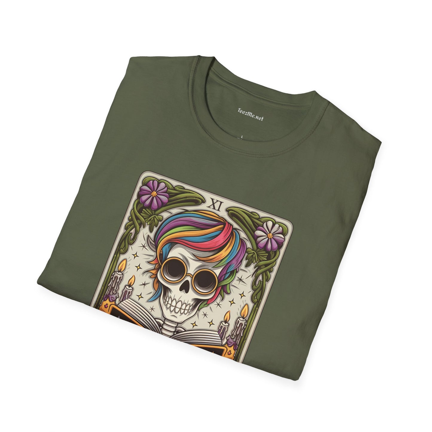 The Reader Unisex Softstyle T-Shirt 100% Cotton  #tarot
