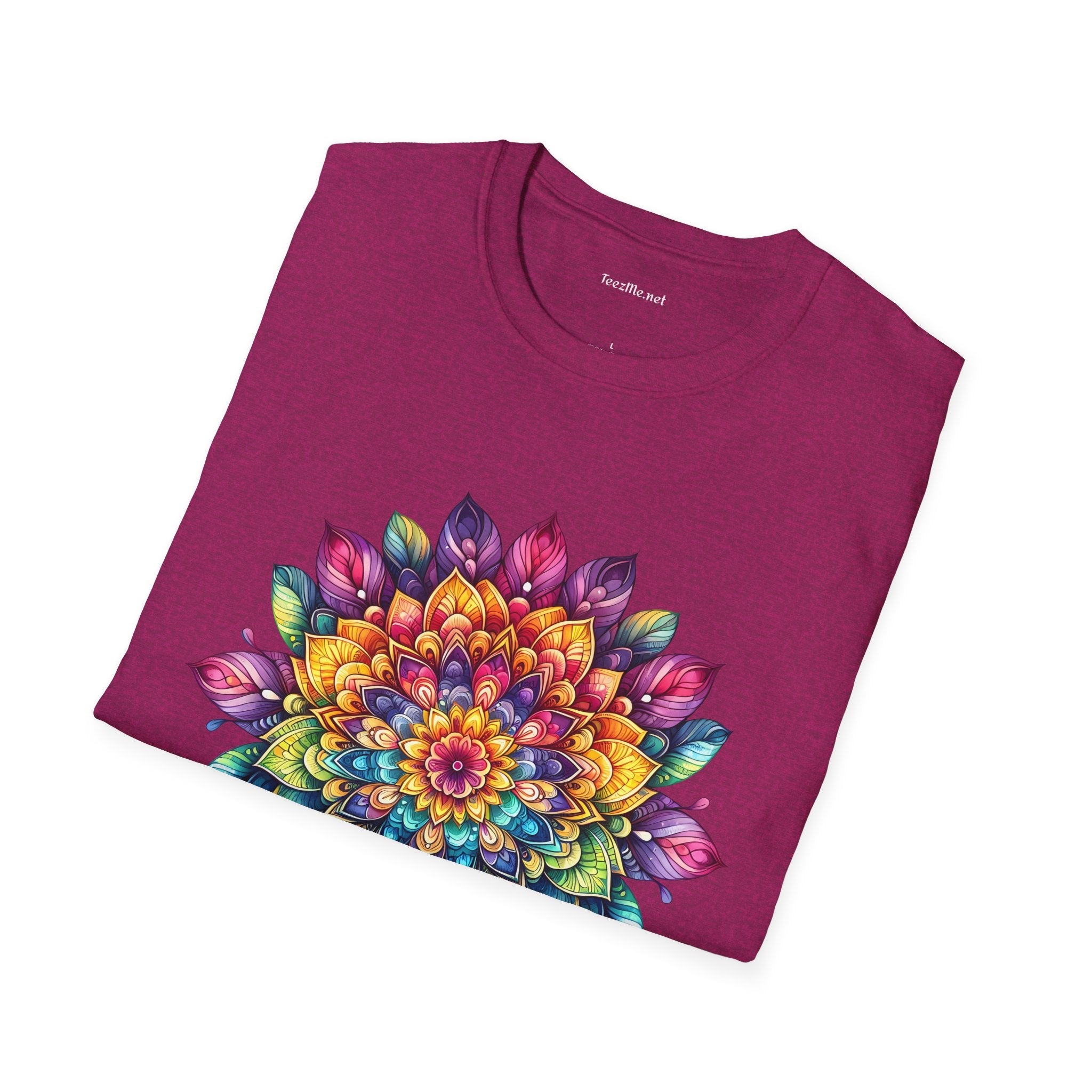 Mandala - Unisex Softstyle T-Shirt 100% Cotton Graphic