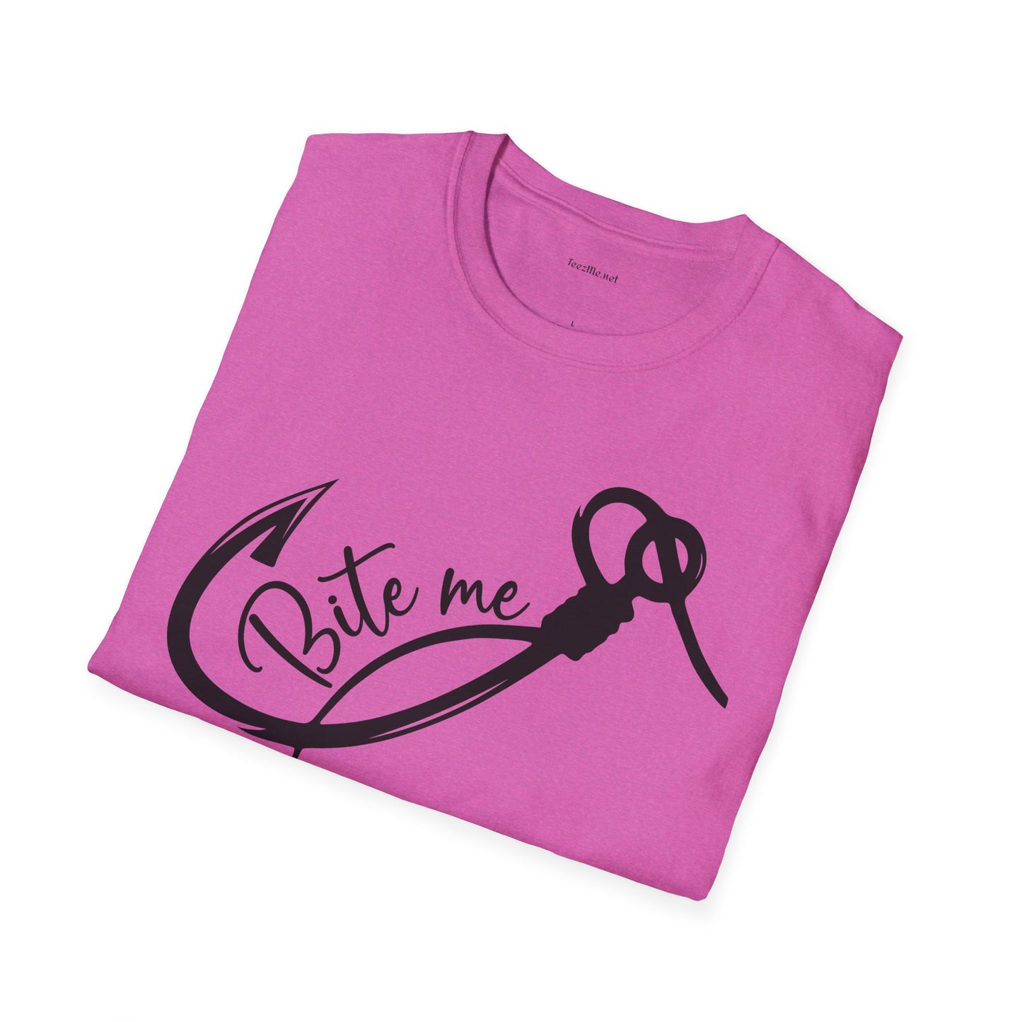 Bite Me  - Unisex Softstyle T-Shirt 100% Cotton Graphic