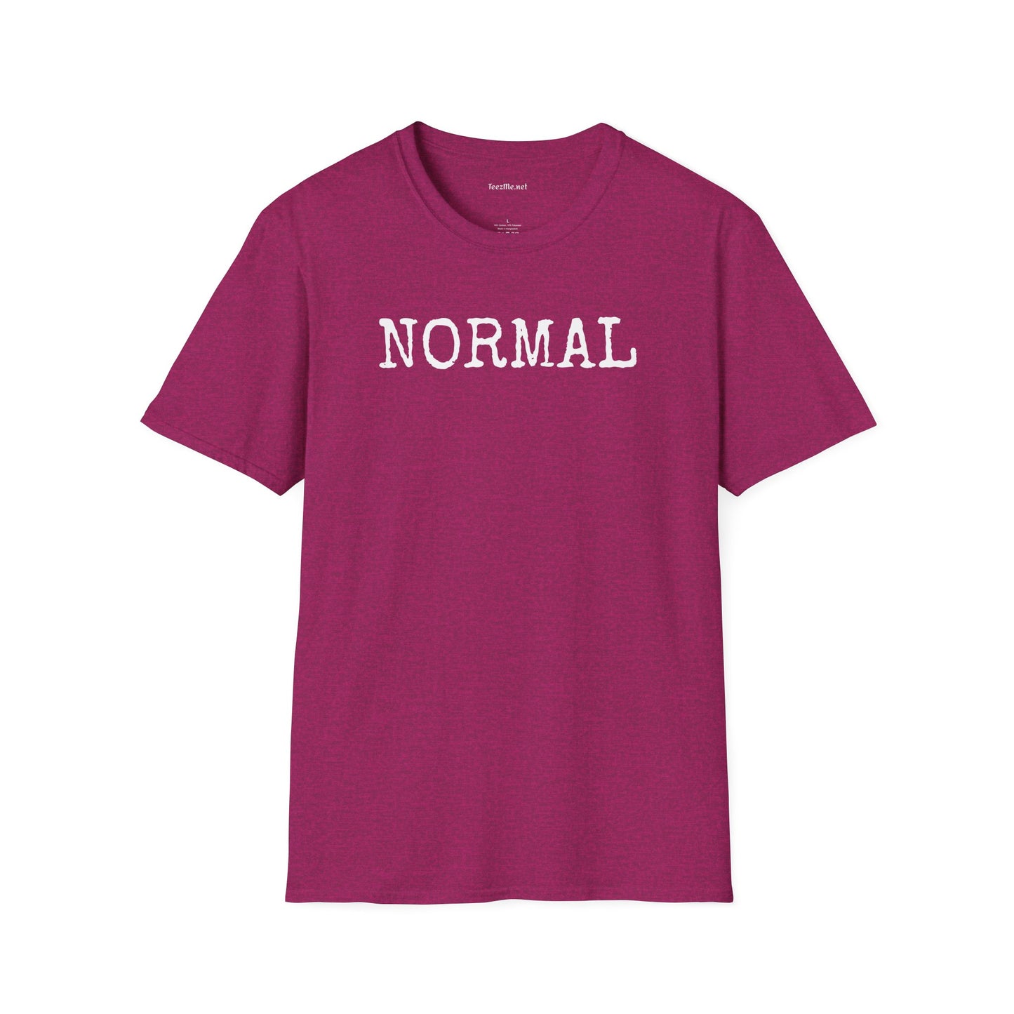 NORMAL Unisex Softstyle T-Shirt 100% Cotton Graphic