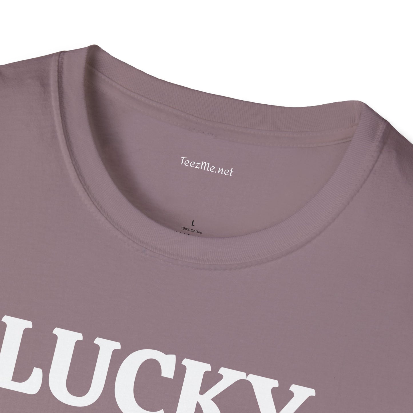 LUCKY ME - Unisex Softstyle T-Shirt 100% Cotton Graphic
