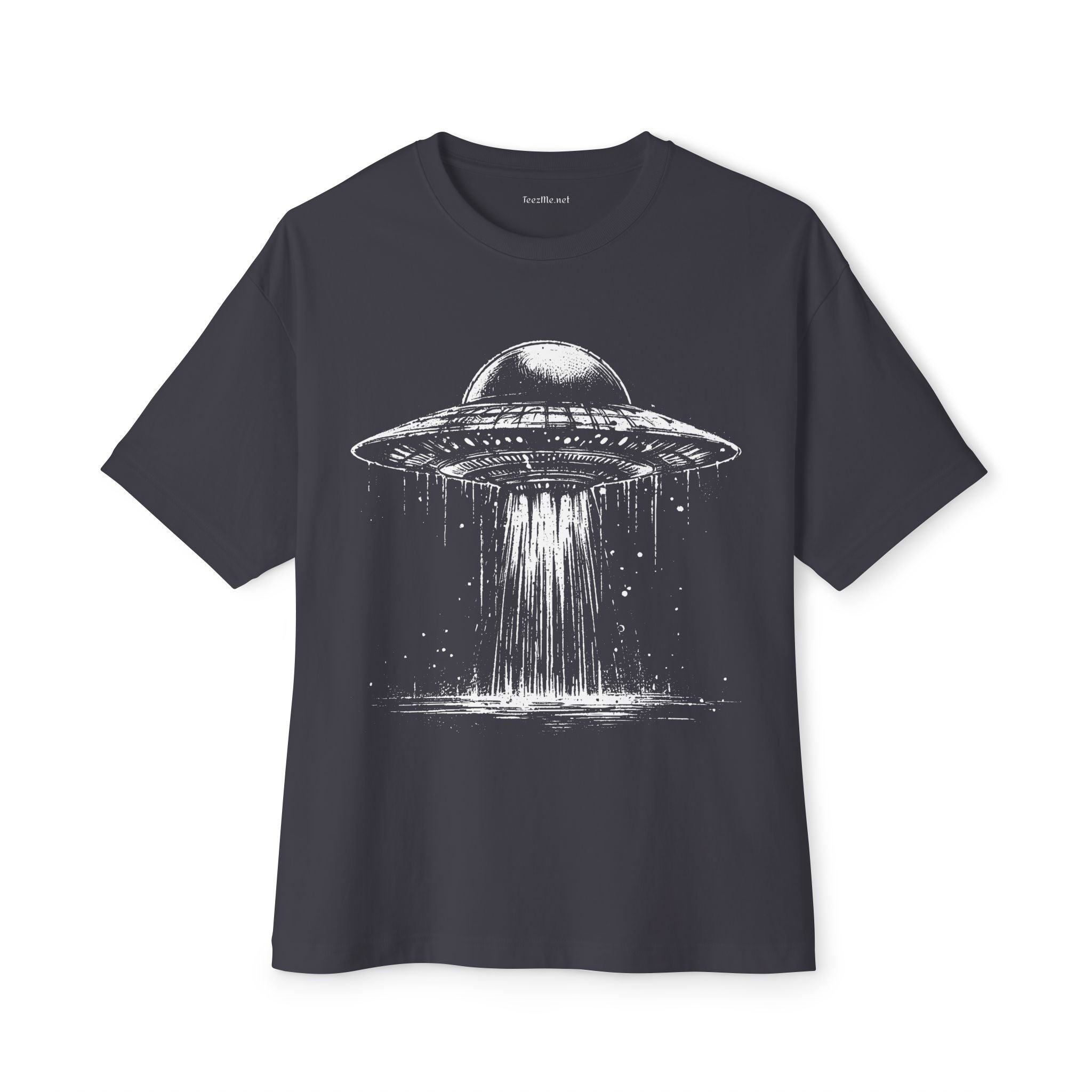 Dark UFO 01 Unisex Oversized Boxy Tee