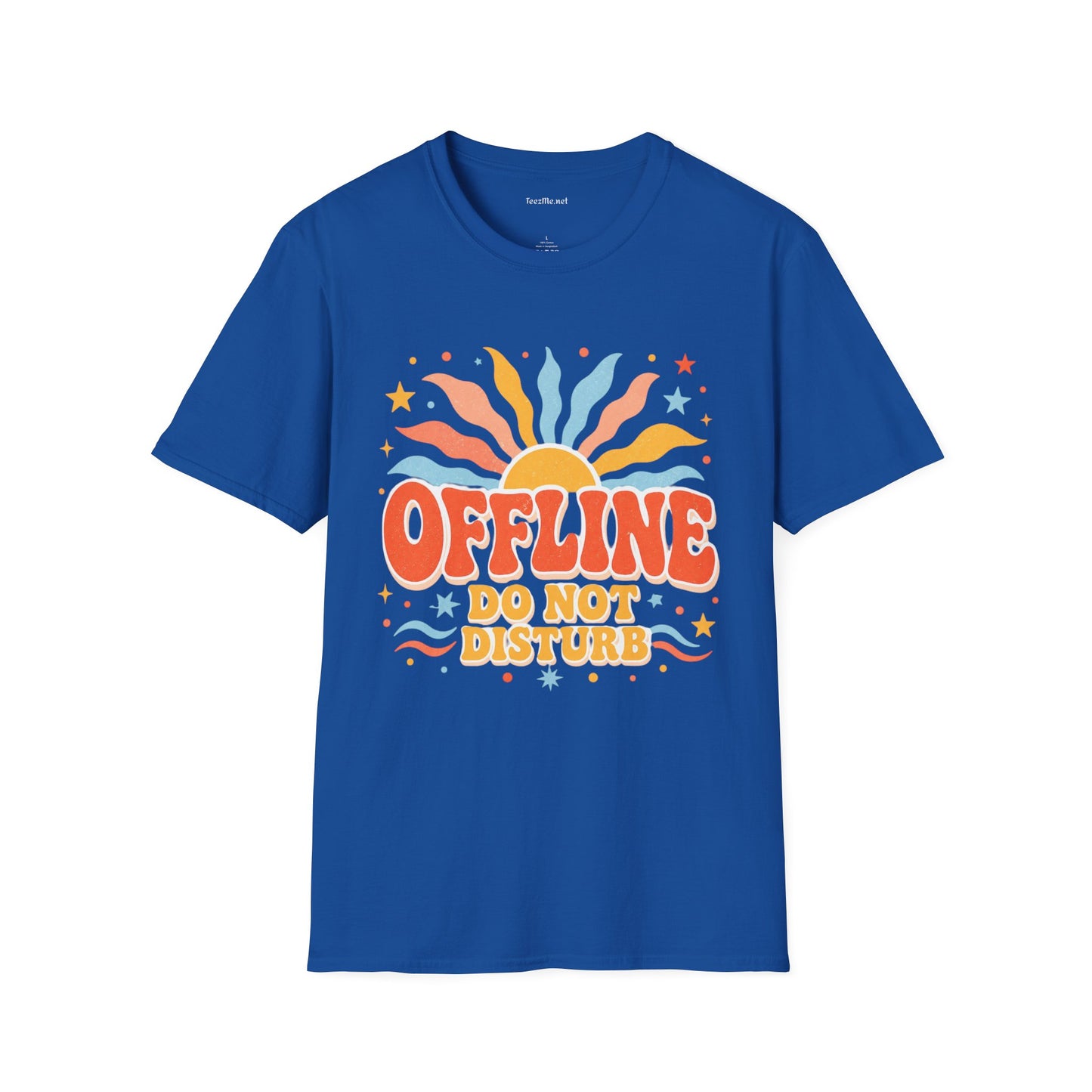 OFFLINE Do Not Disturb Unisex Softstyle T-Shirt 100% Cotton Graphic