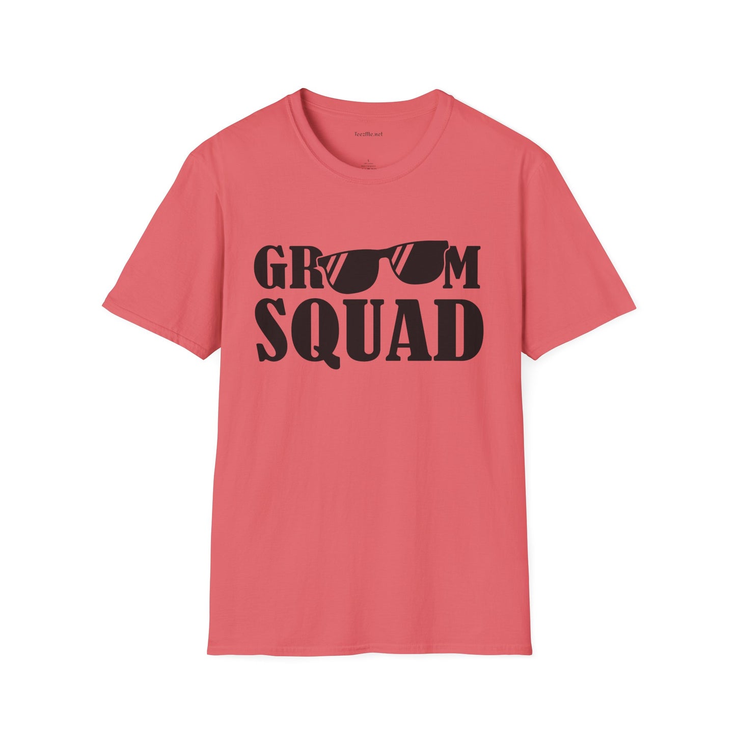 Groom Squad Unisex Softstyle T-Shirt 100% Cotton Graphic Bridal Party