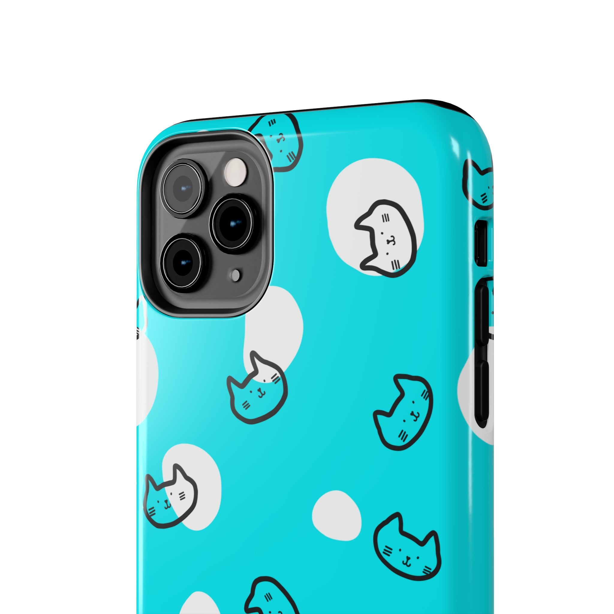 Cute Cat Pattern Cell Phone Case Tough Phone Cases