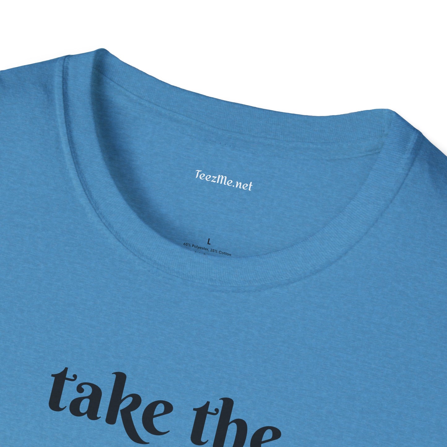 Take the scenic route- Unisex Softstyle T-Shirt 100% Cotton Graphic