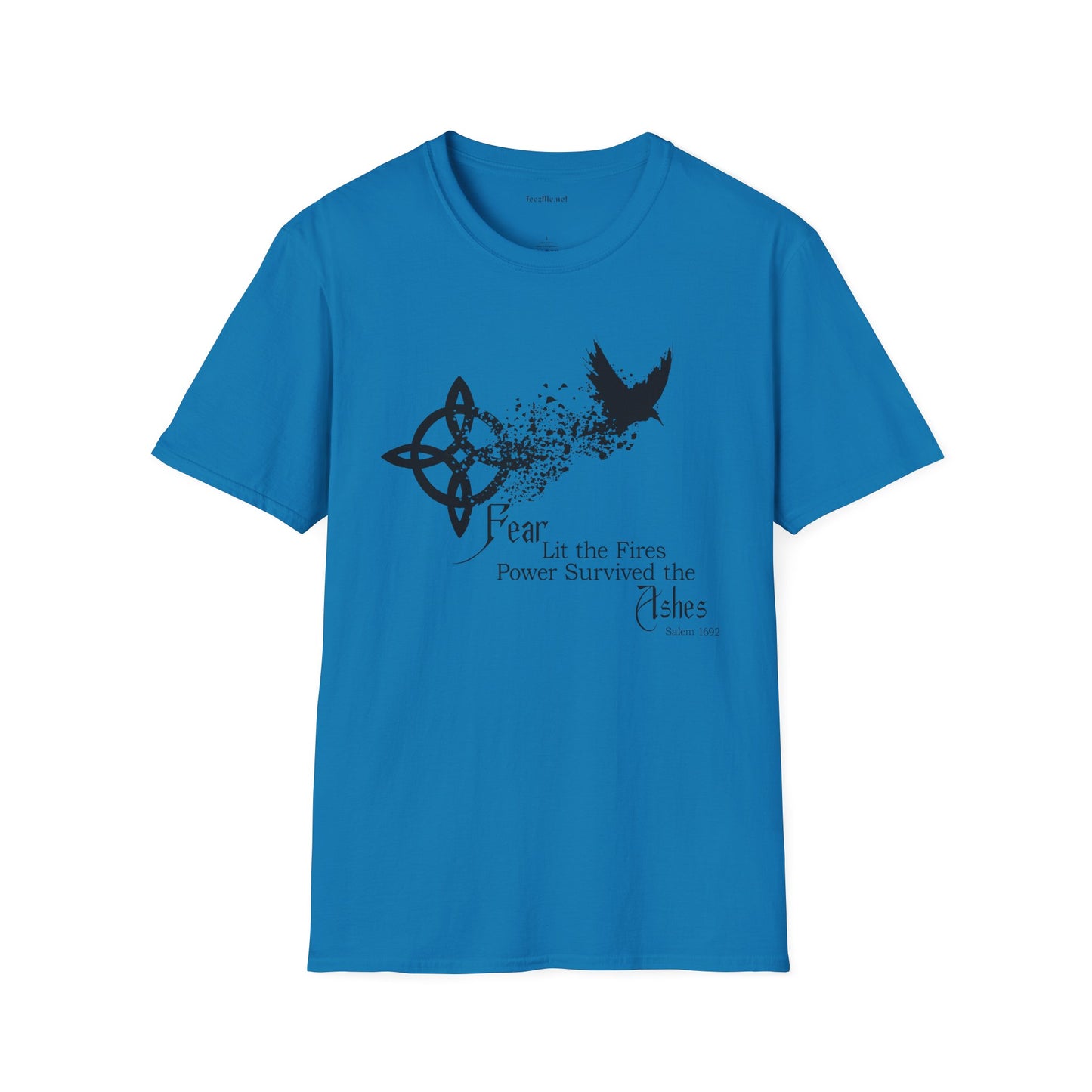 Fear Lit the Fires Unisex SoftStyle T-Shirt 100% Cotton Graphic