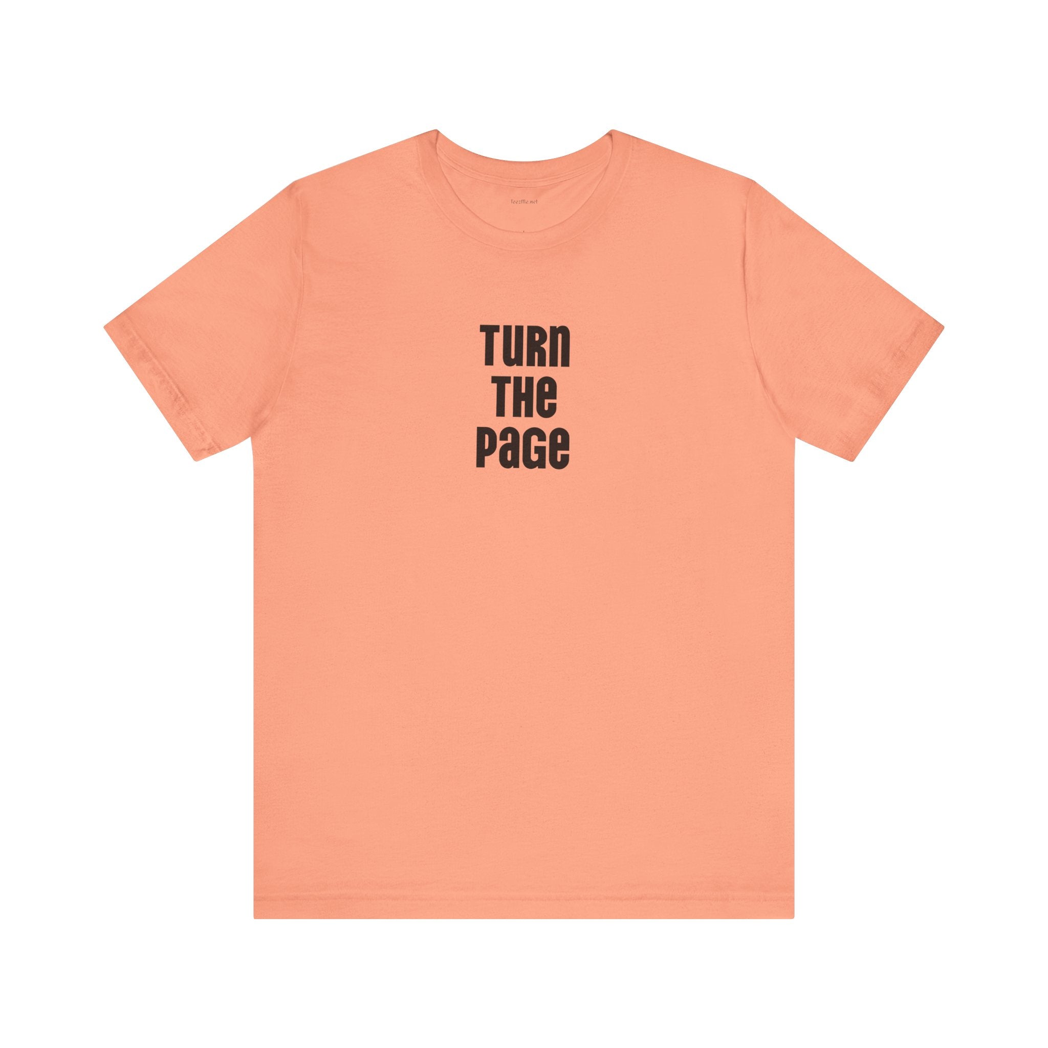 Turn the Page - Unisex Jersey Short Sleeve Tee
