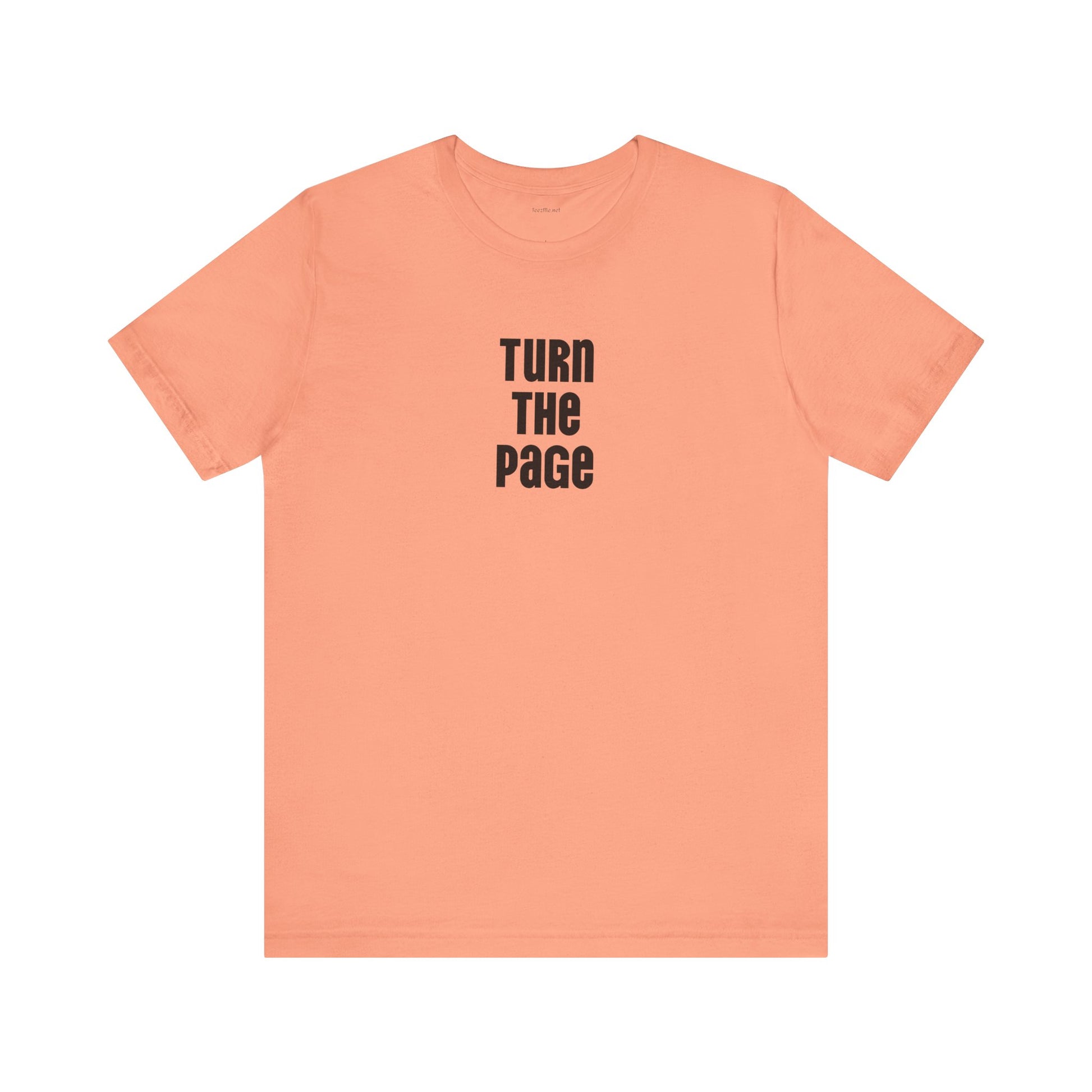 Turn the Page - Unisex Jersey Short Sleeve Tee