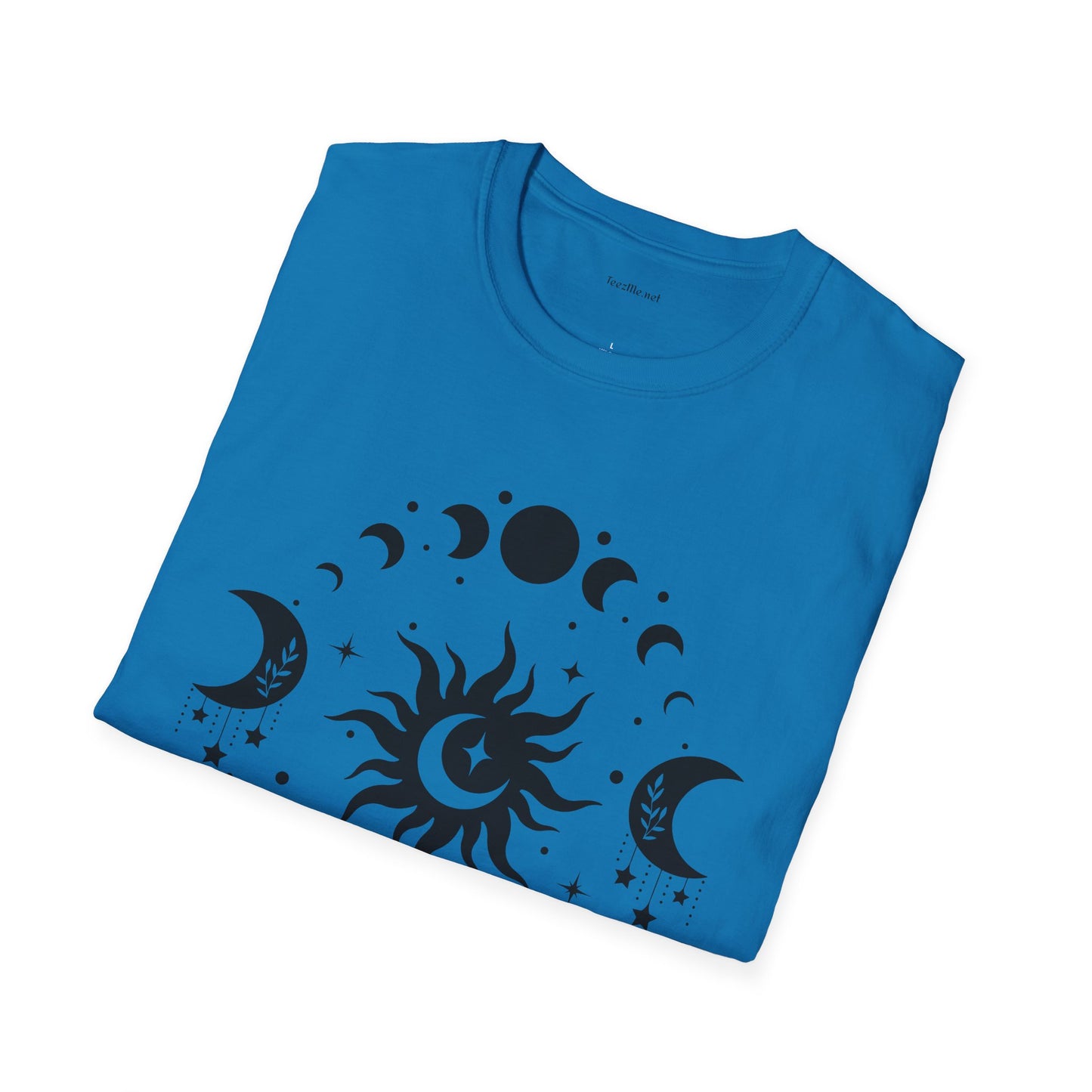 Sun and Moon  - Unisex Softstyle T-Shirt 100% Cotton Graphic