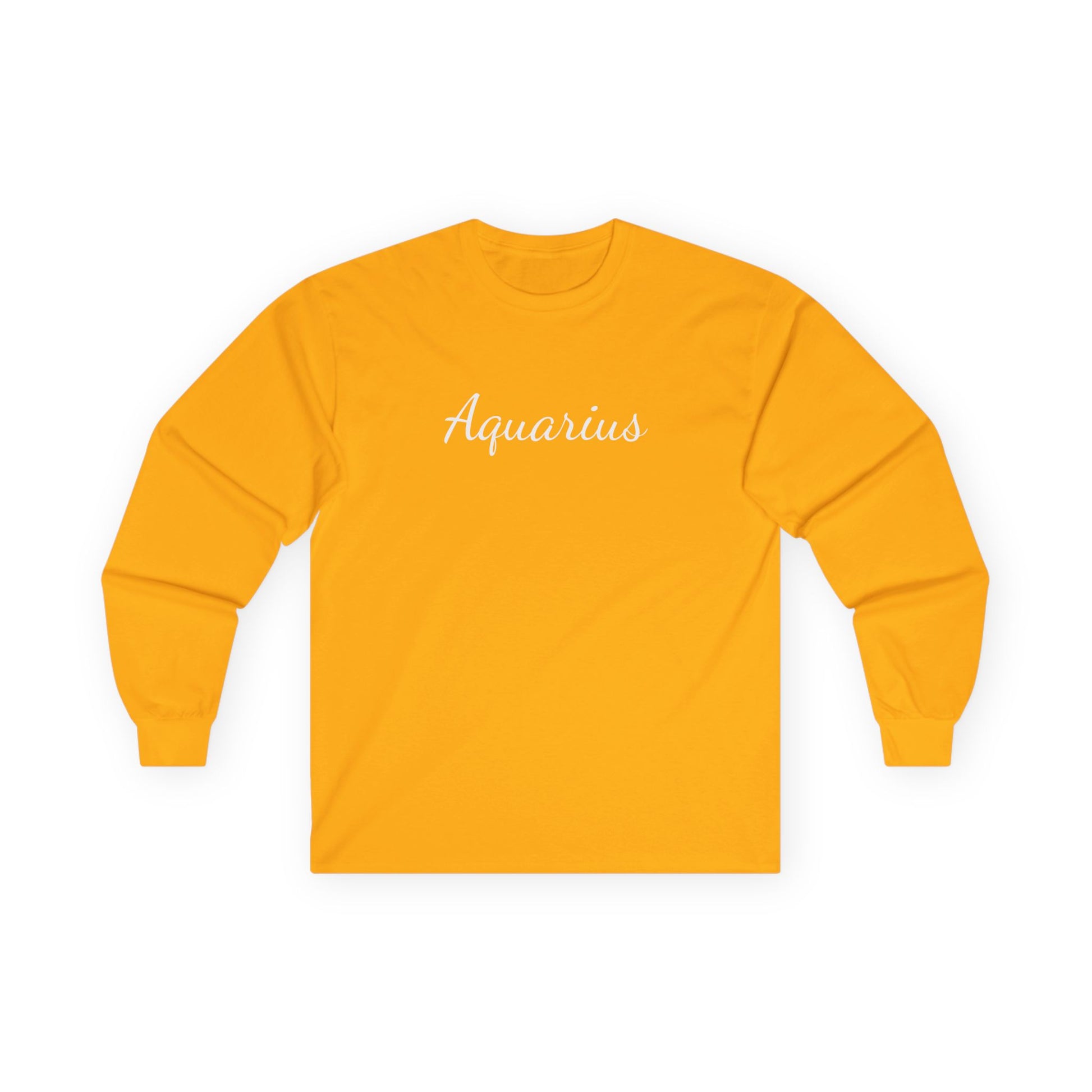 Aquarius - Unisex Ultra Cotton Long Sleeve Tee #zodiac #tarot