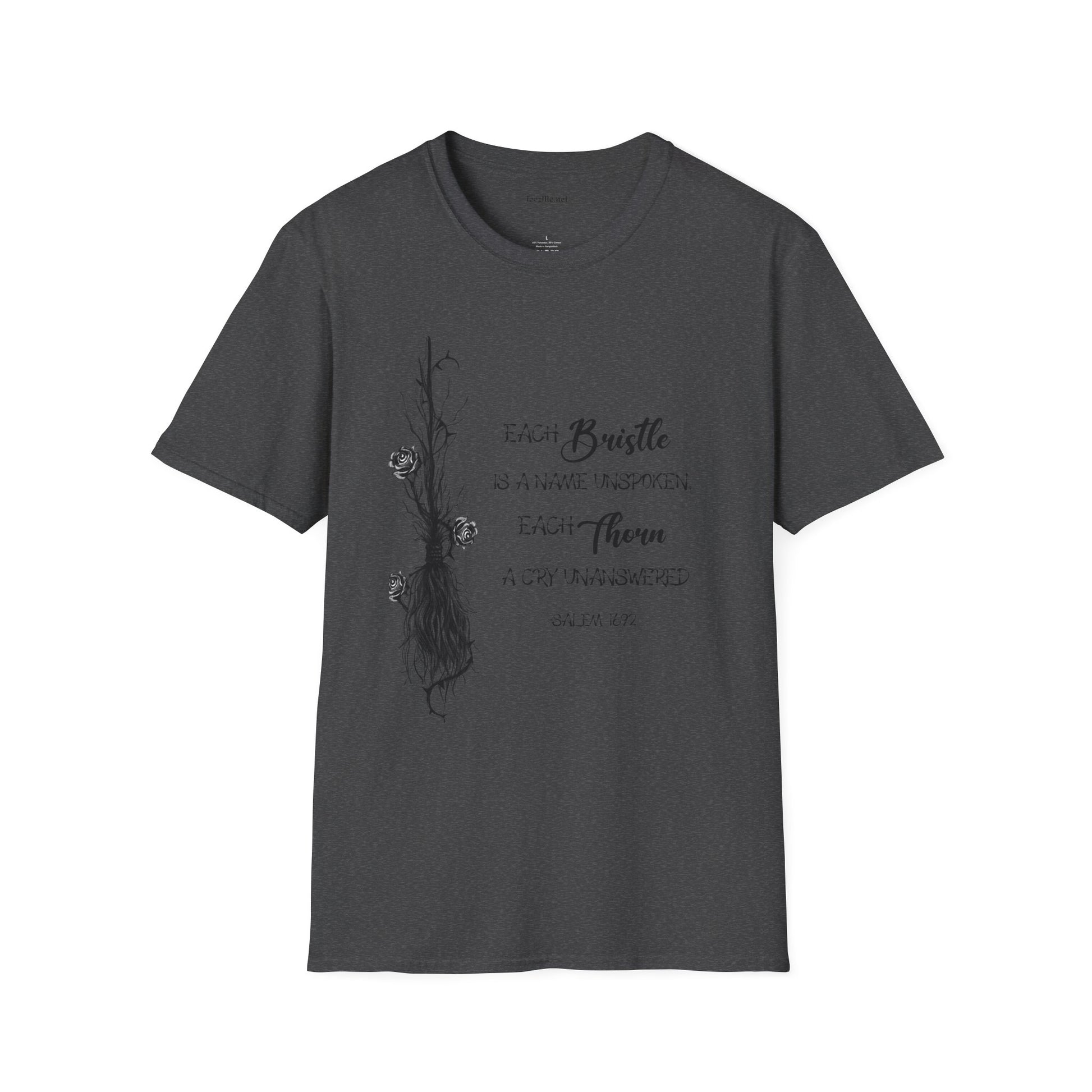 Each Bristle is a Name Unknown Unisex Softstyle T-Shirt 100% Cotton Graphic
