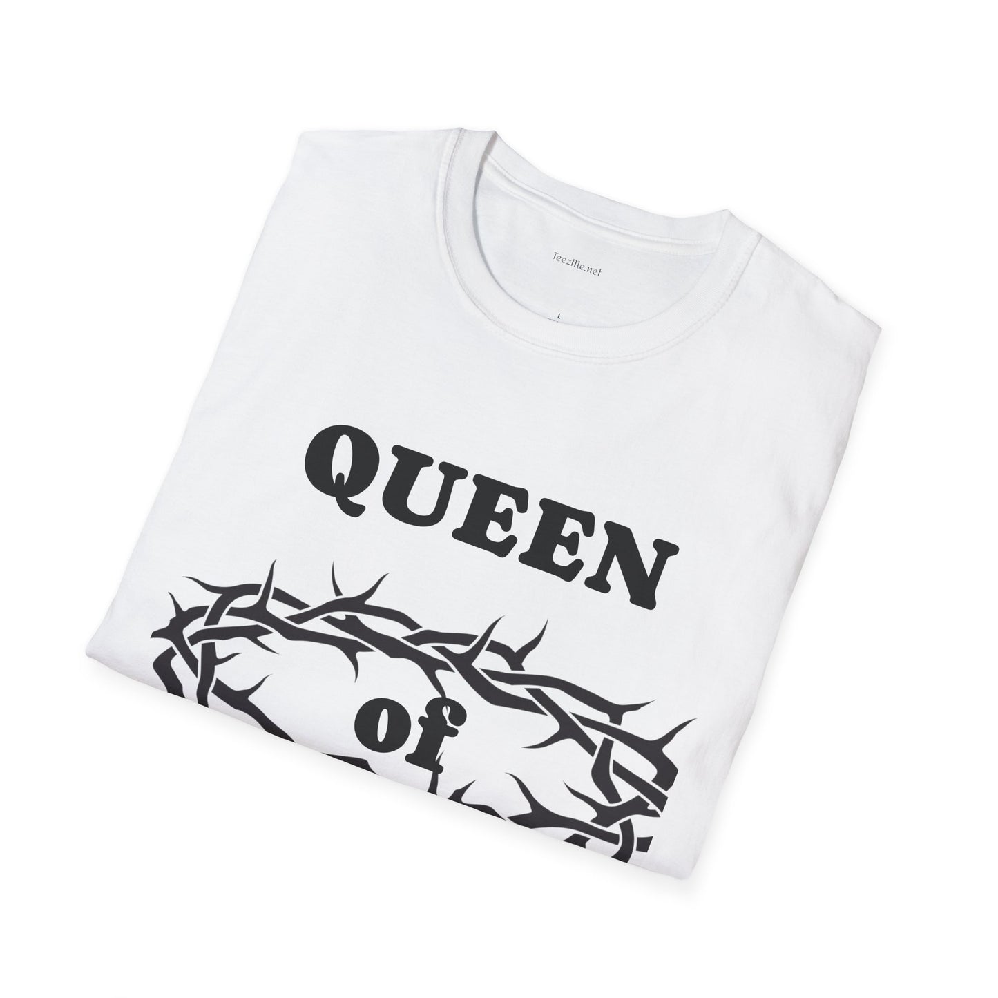 Queen of Fire - Unisex Softstyle T-Shirt 100% Cotton Graphic