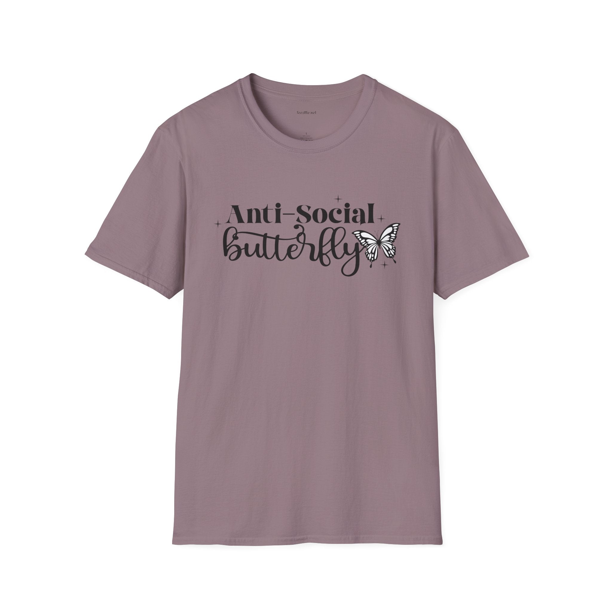 Anti-Social Butterfly T-Shirt — Cute Introvert Graphic Tee