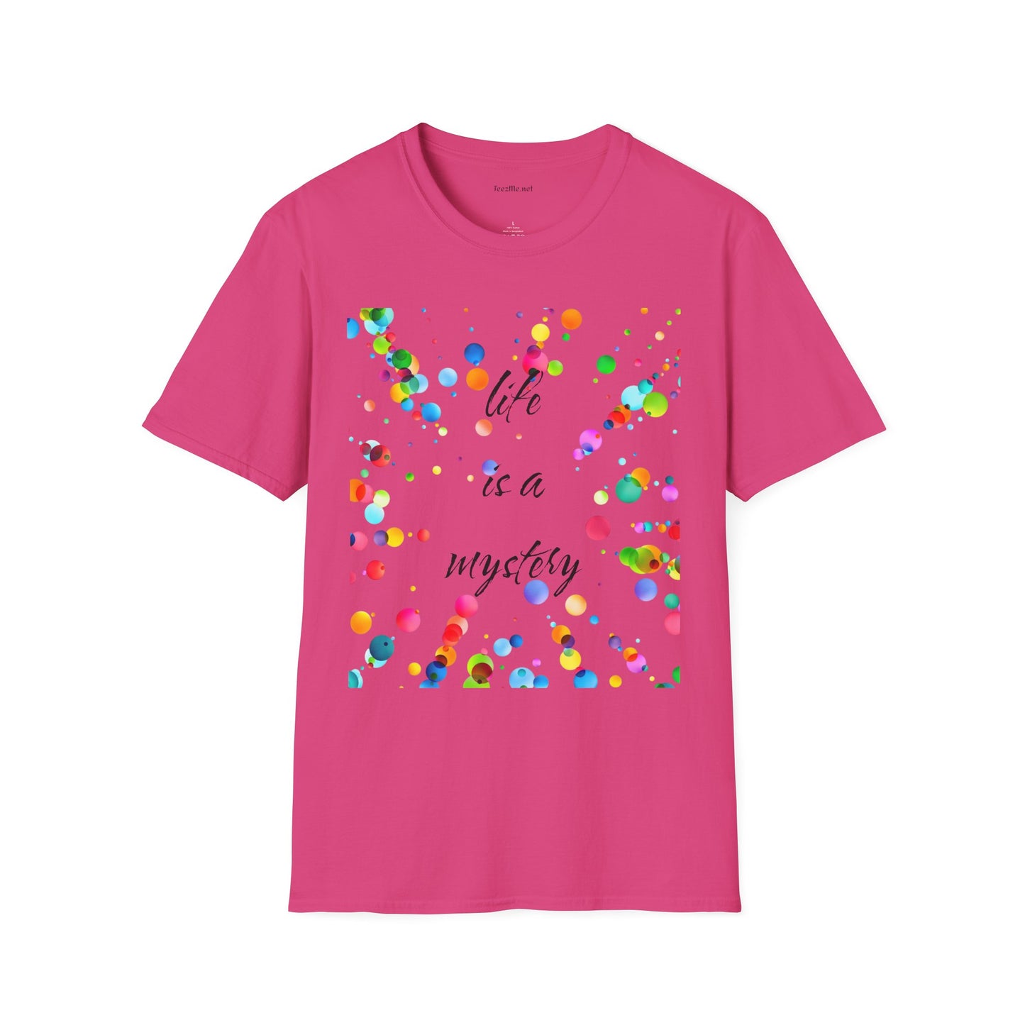 Life is a mystery - Unisex Softstyle T-Shirt 100% Cotton Graphic