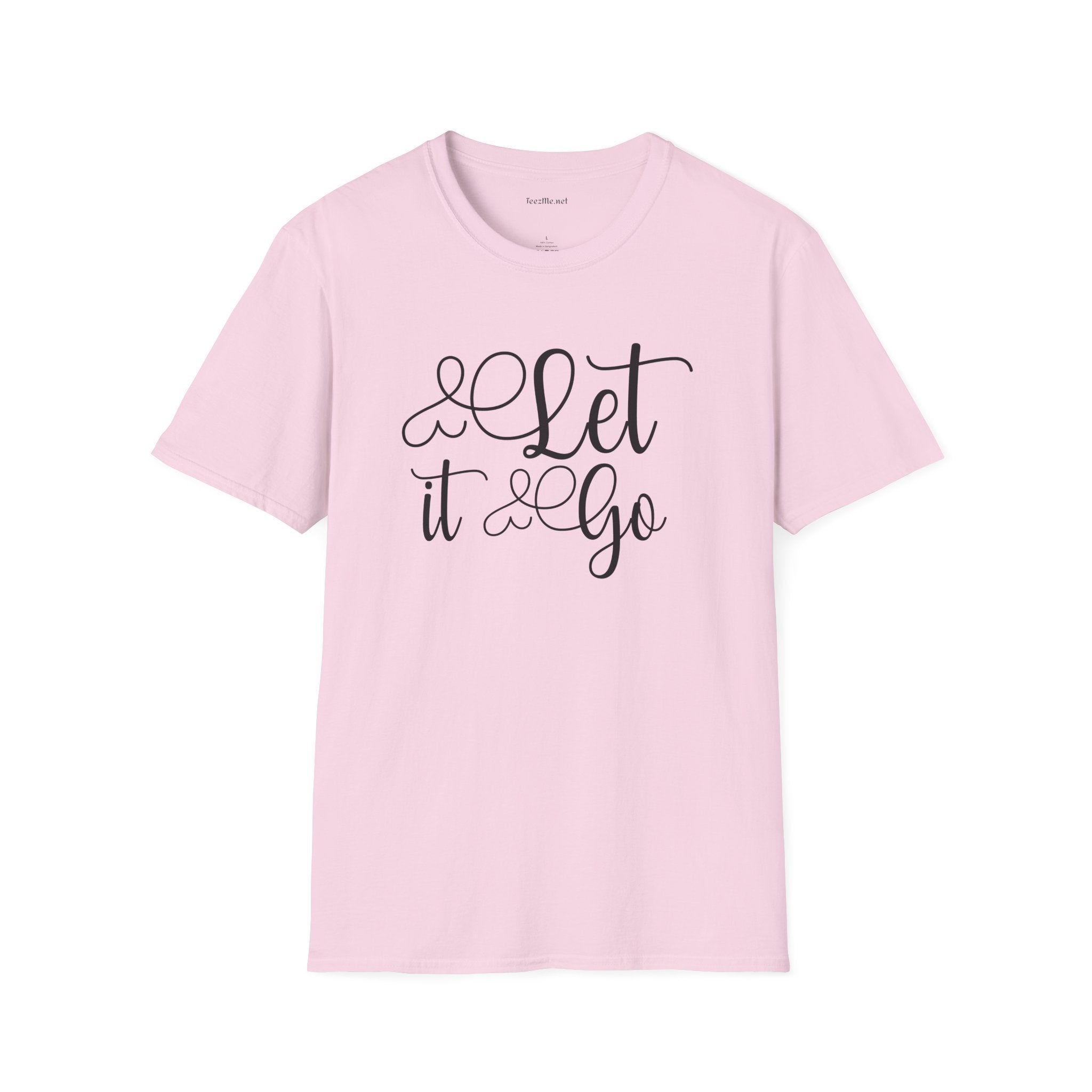 Let it go (1) Unisex Softstyle T-Shirt 100% Cotton Graphic