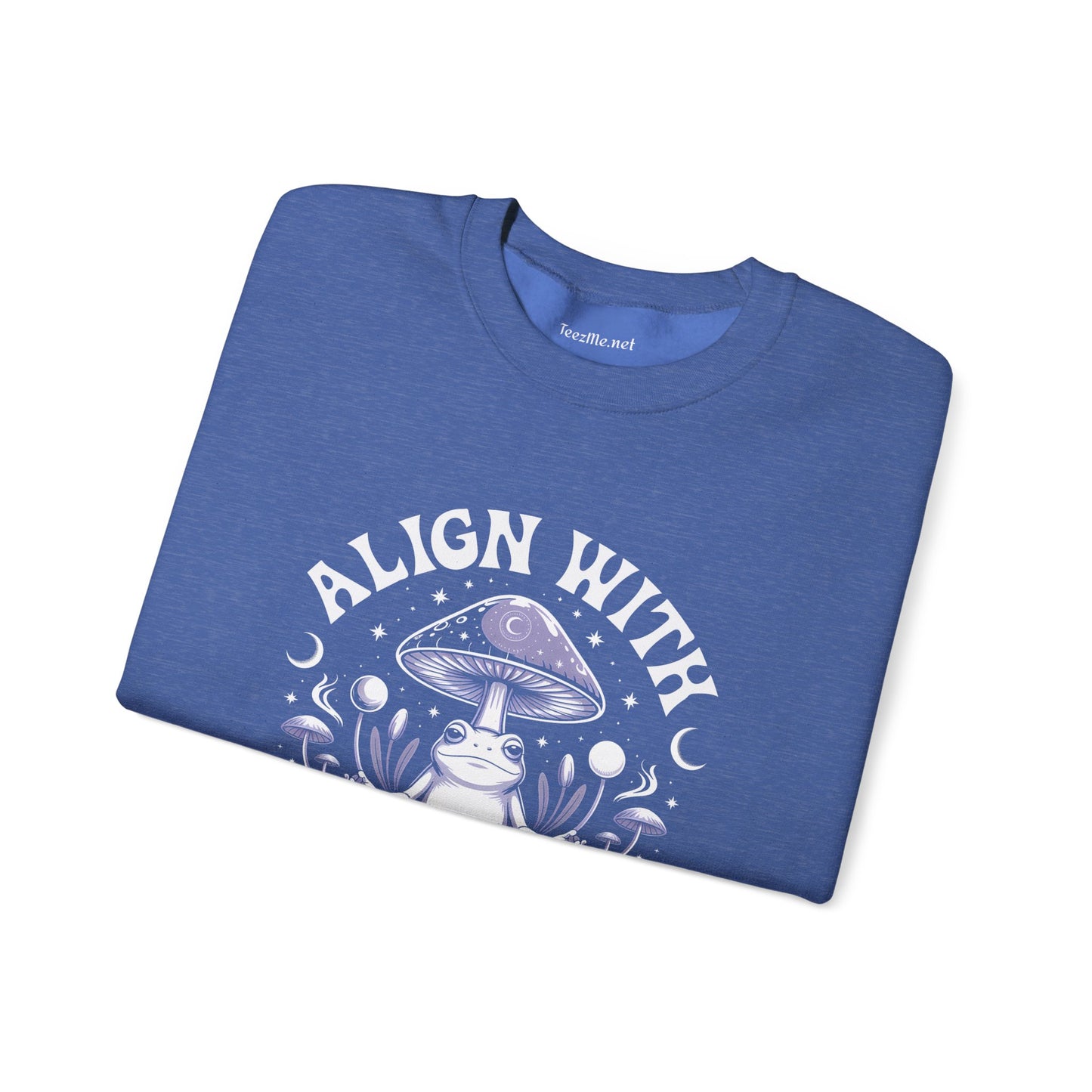 Align With Your Power Frog Unisex Heavy Blend™ Crewneck Sweatshirt