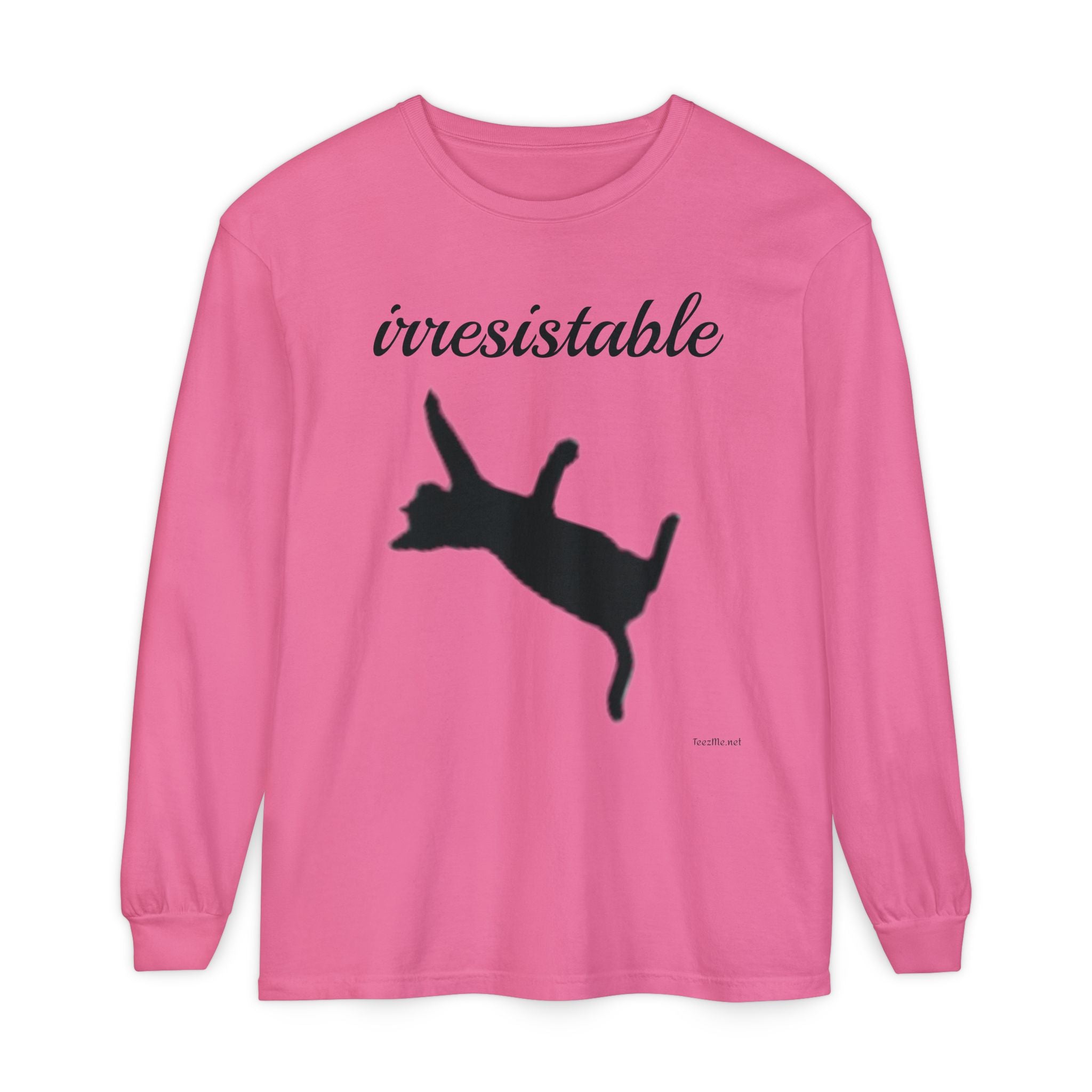 Irresistable - Unisex Garment-dyed Long Sleeve T-Shirt