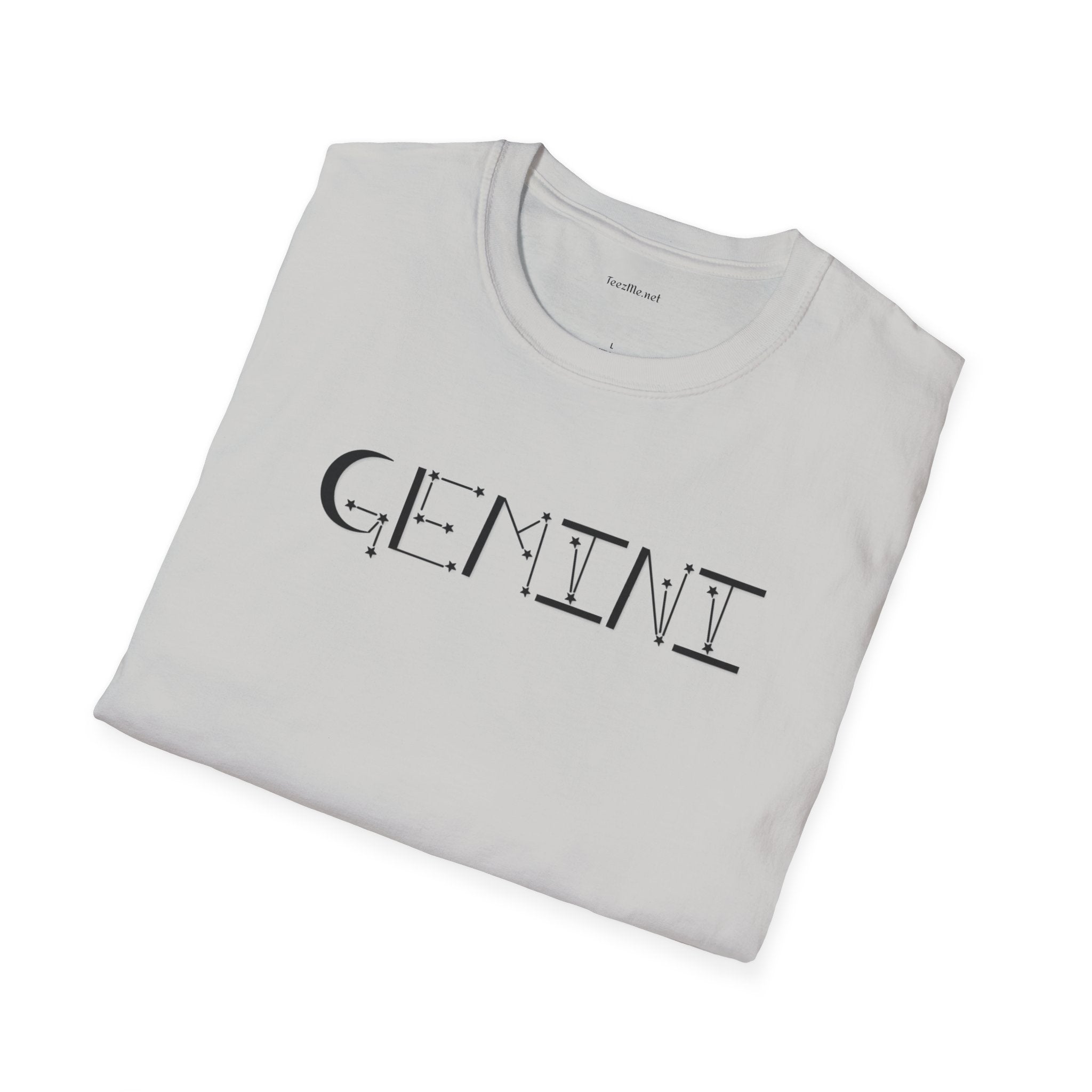 Gemini Zodiac - Unisex Softstyle T-Shirt 100% Cotton Graphic