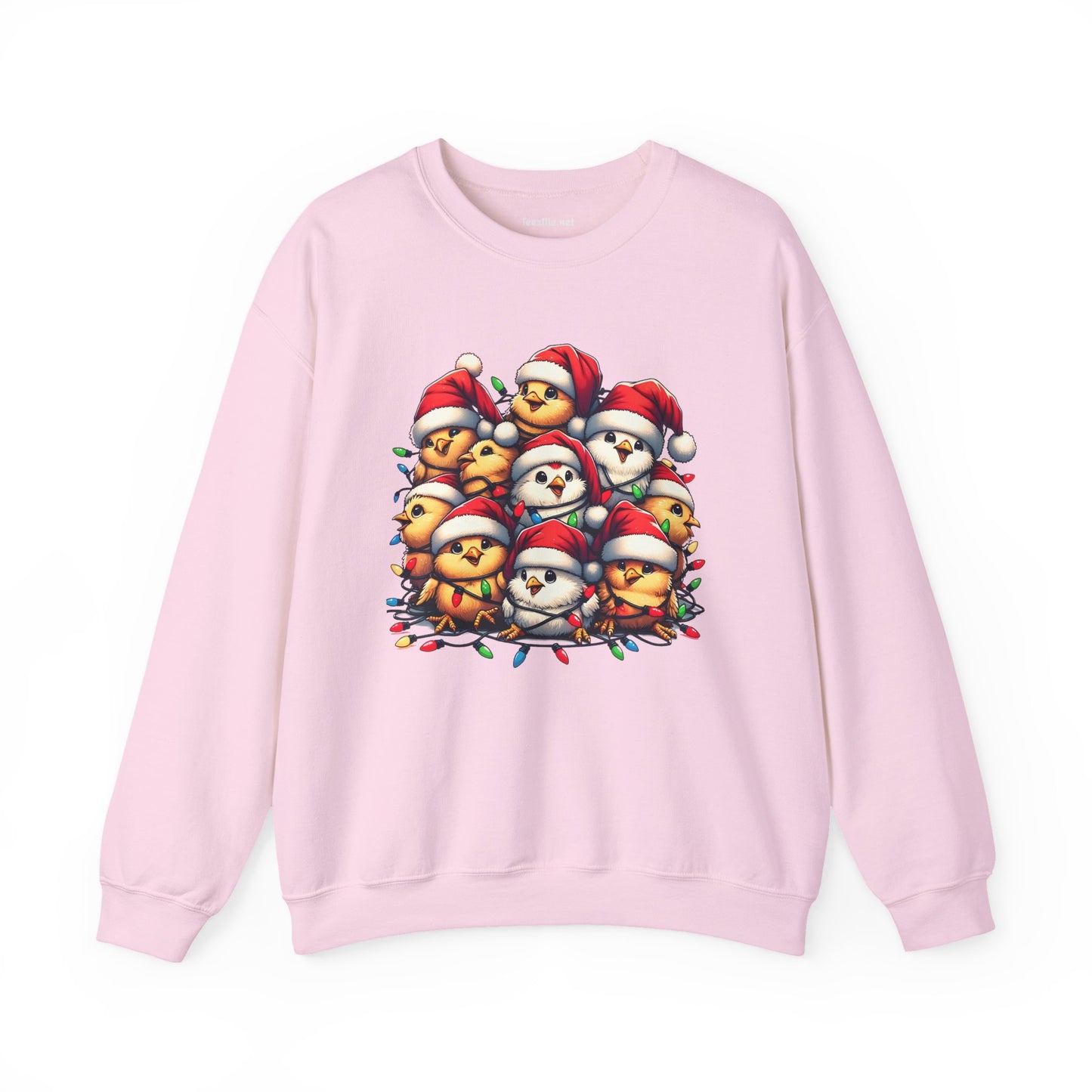 Holiday Chickens Unisex Heavy Blend™ Crewneck Sweatshirt