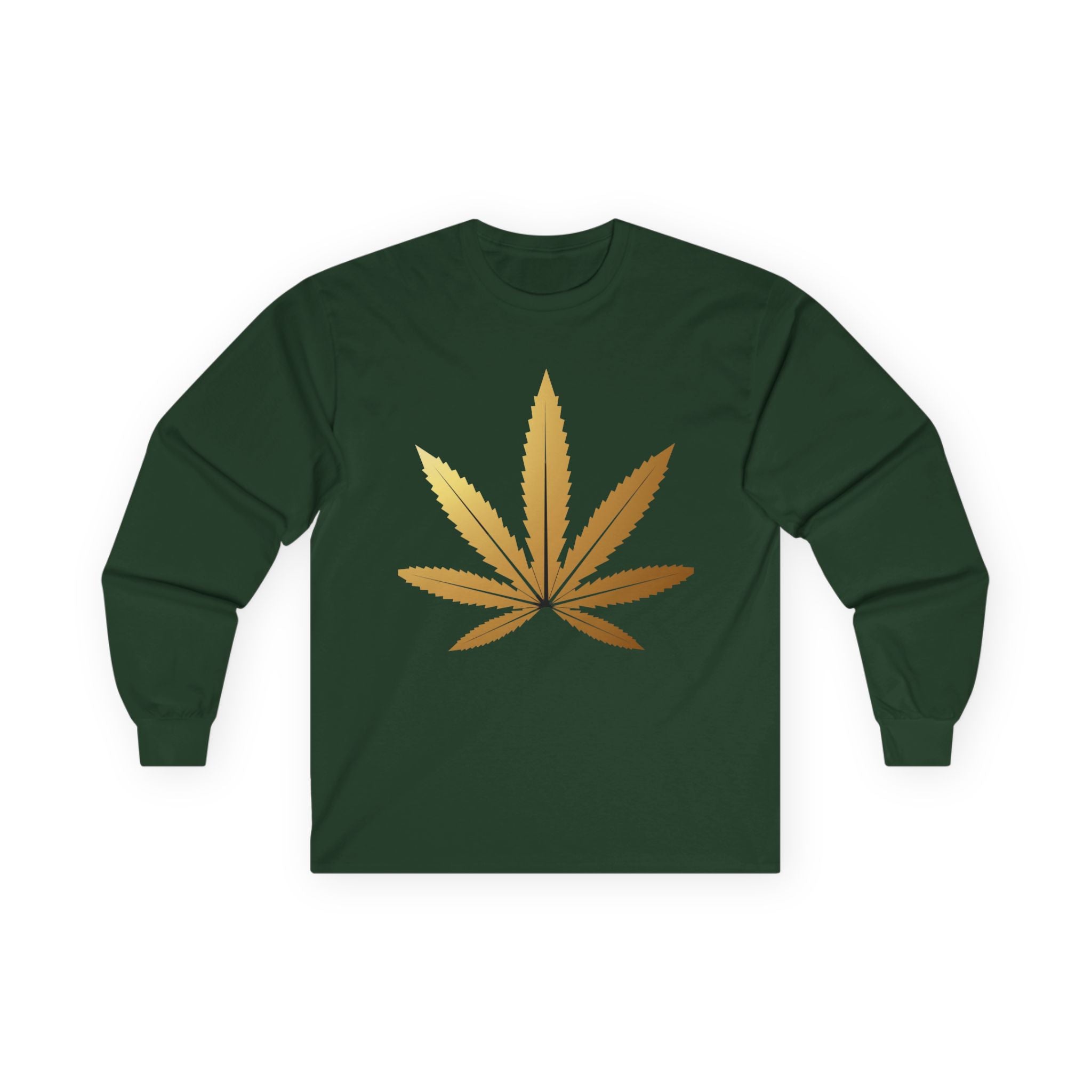 Gold Weed - Unisex Ultra Cotton Long Sleeve Tee