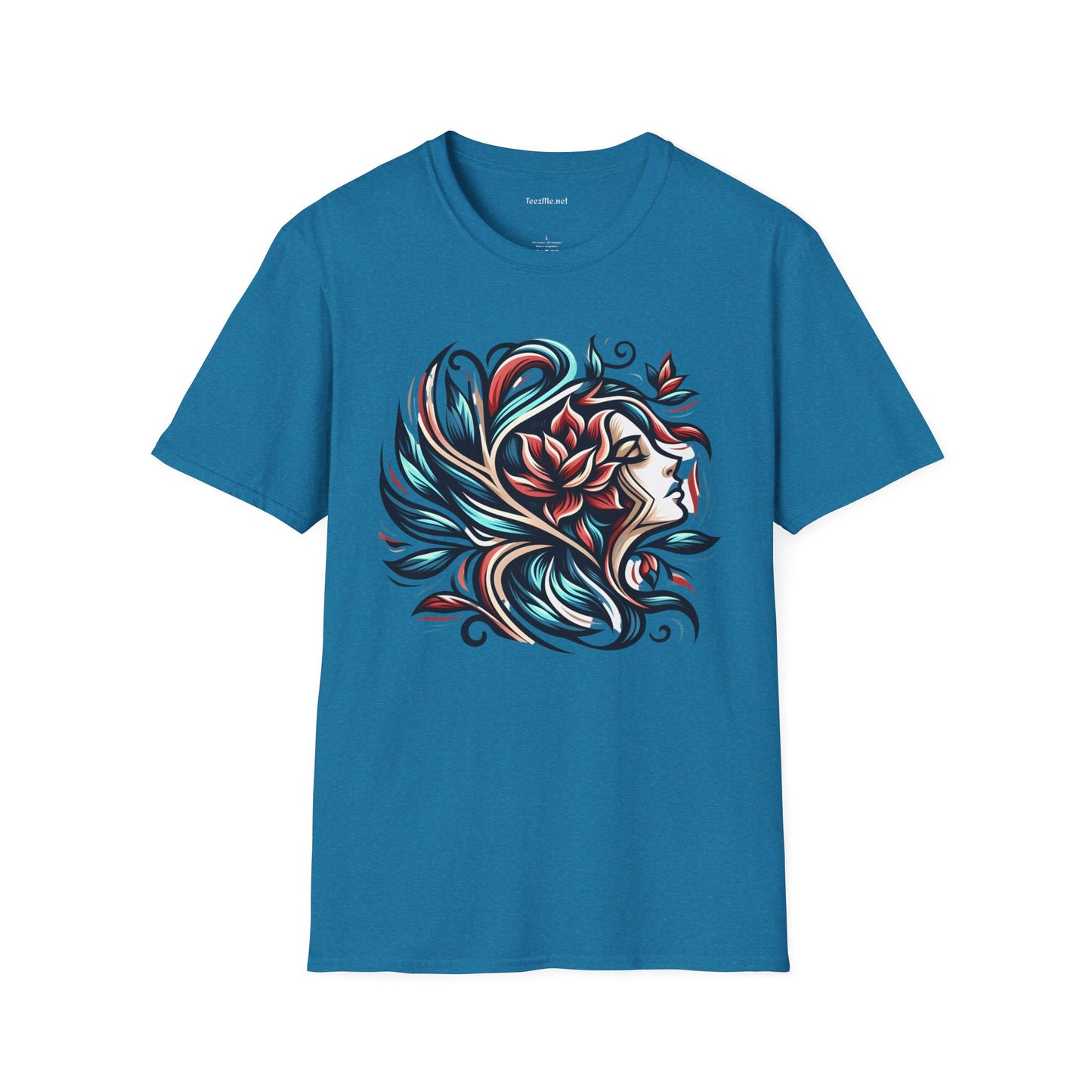 Transformation Woman 02 Unisex Softstyle T-Shirt 100% Cotton Graphic