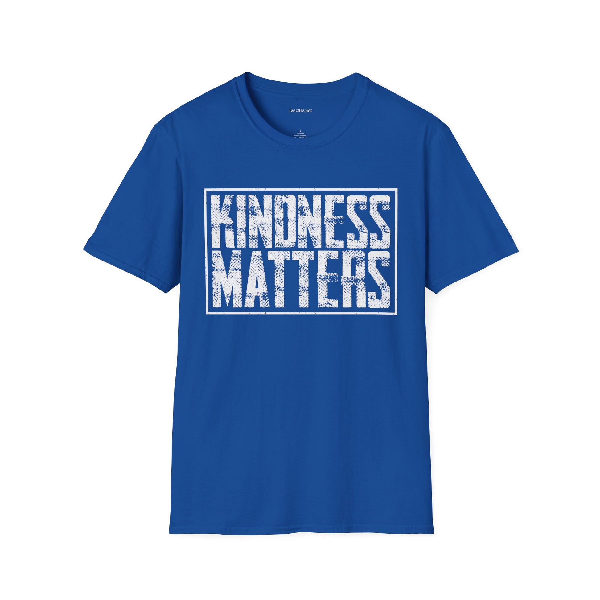 Kindness Matters 2 Unisex Soft Style T-Shirt 100% Cotton Graphic