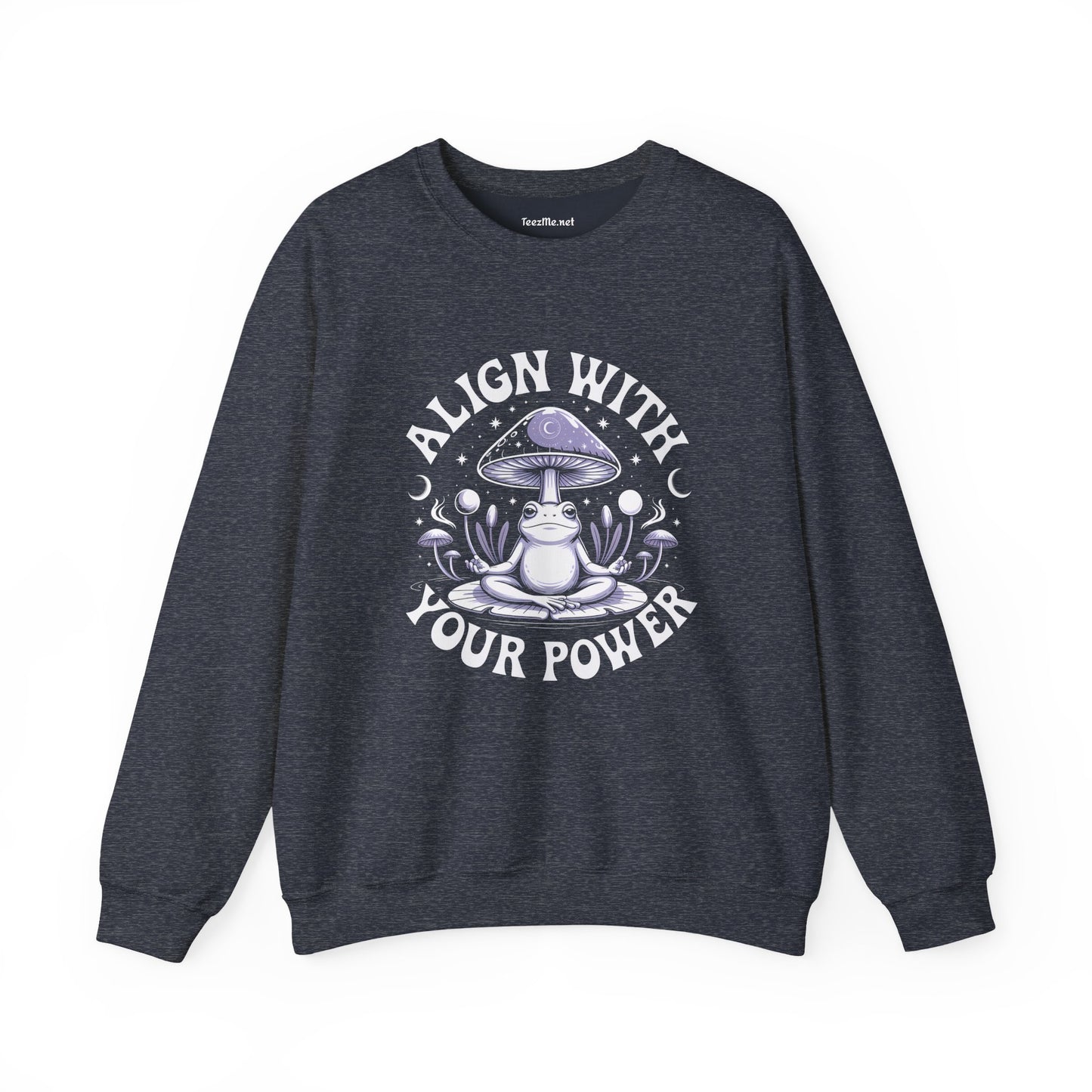 Align With Your Power Frog Unisex Heavy Blend™ Crewneck Sweatshirt