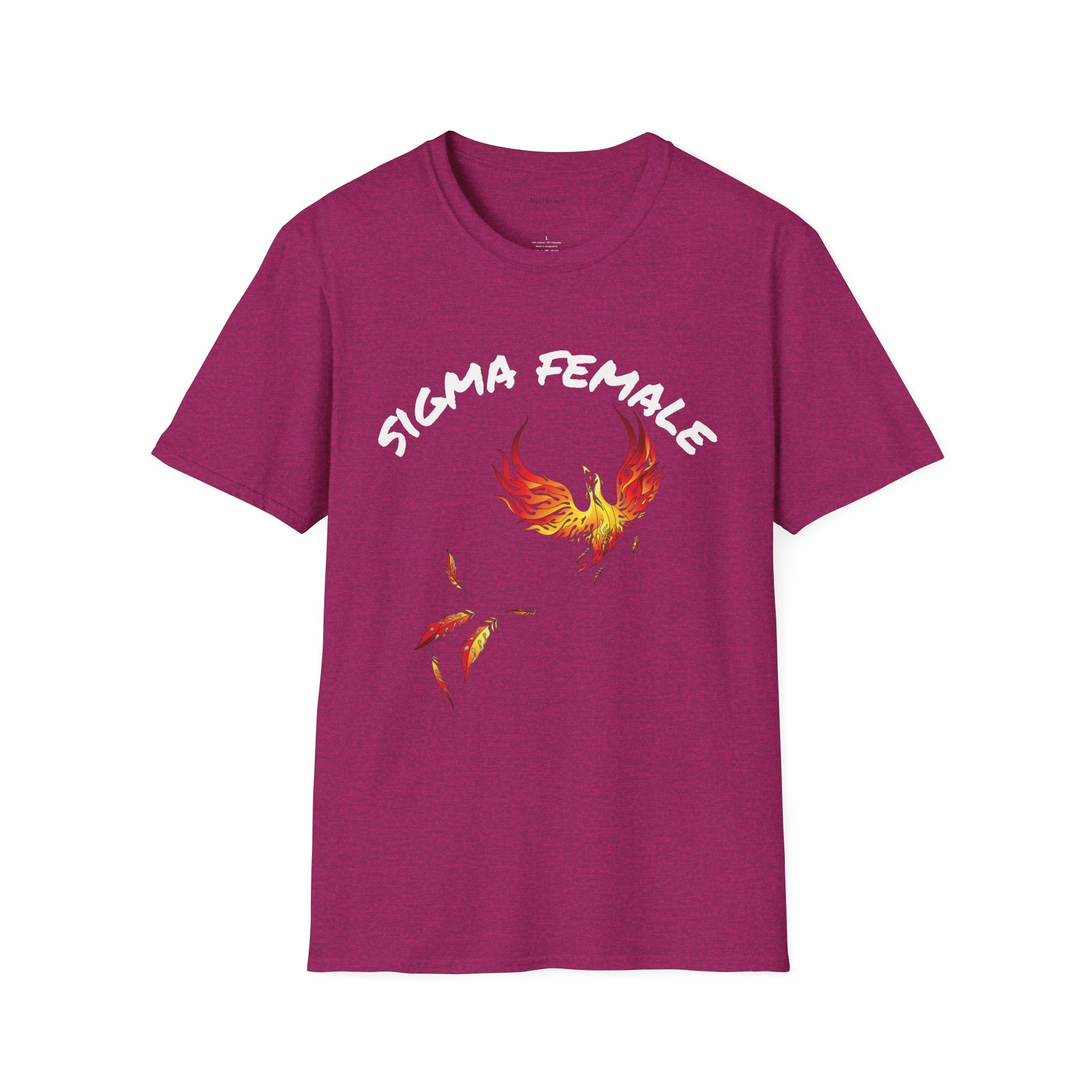 Sigma Female - Unisex Softstyle T-Shirt 100% Cotton Graphic