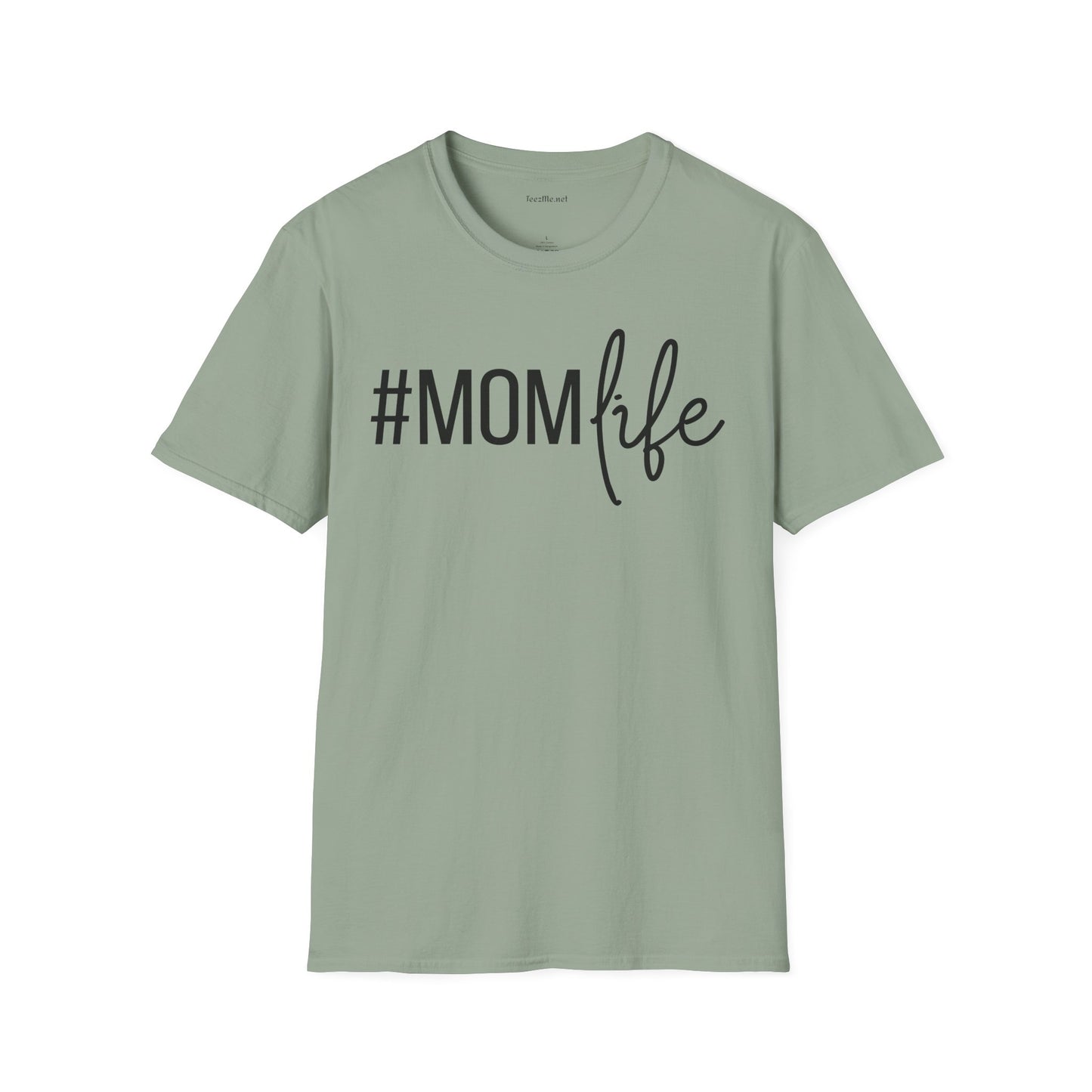 Mom Life 01 Unisex SoftStyle T-Shirt 100% Cotton Graphic