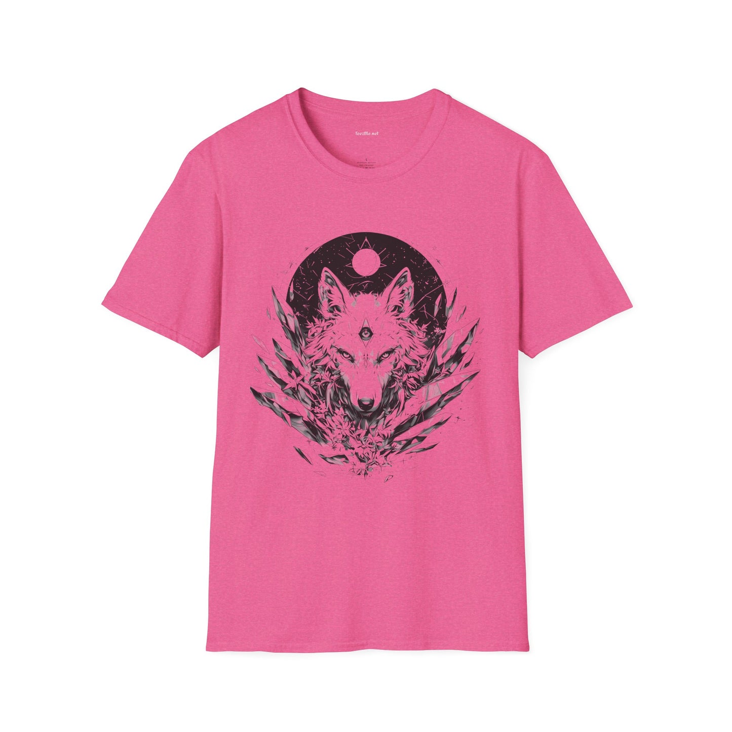 Wolf Spirit - Unisex Softstyle T-Shirt 100% Cotton Graphic