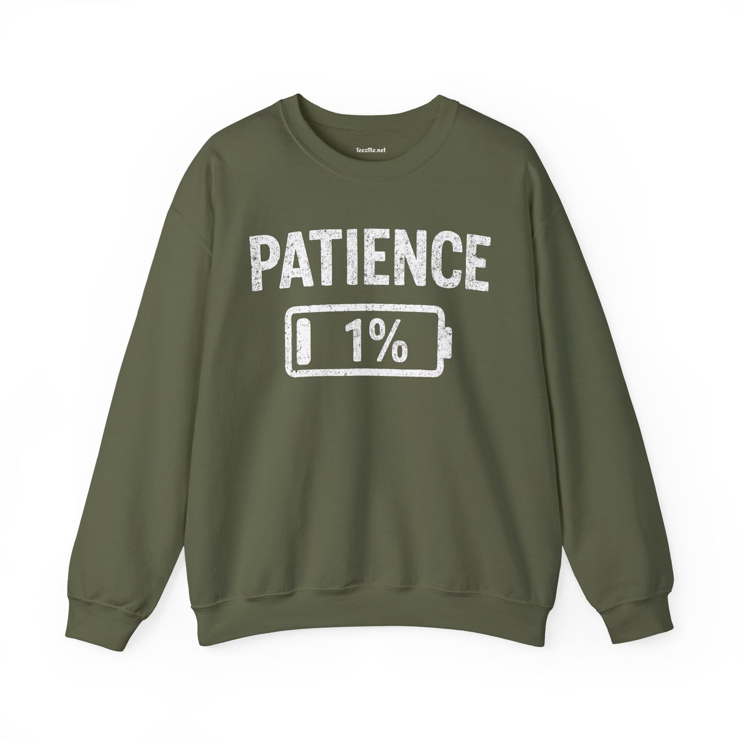 Patience 1% Unisex Heavy Blend™ Crewneck Sweatshirt