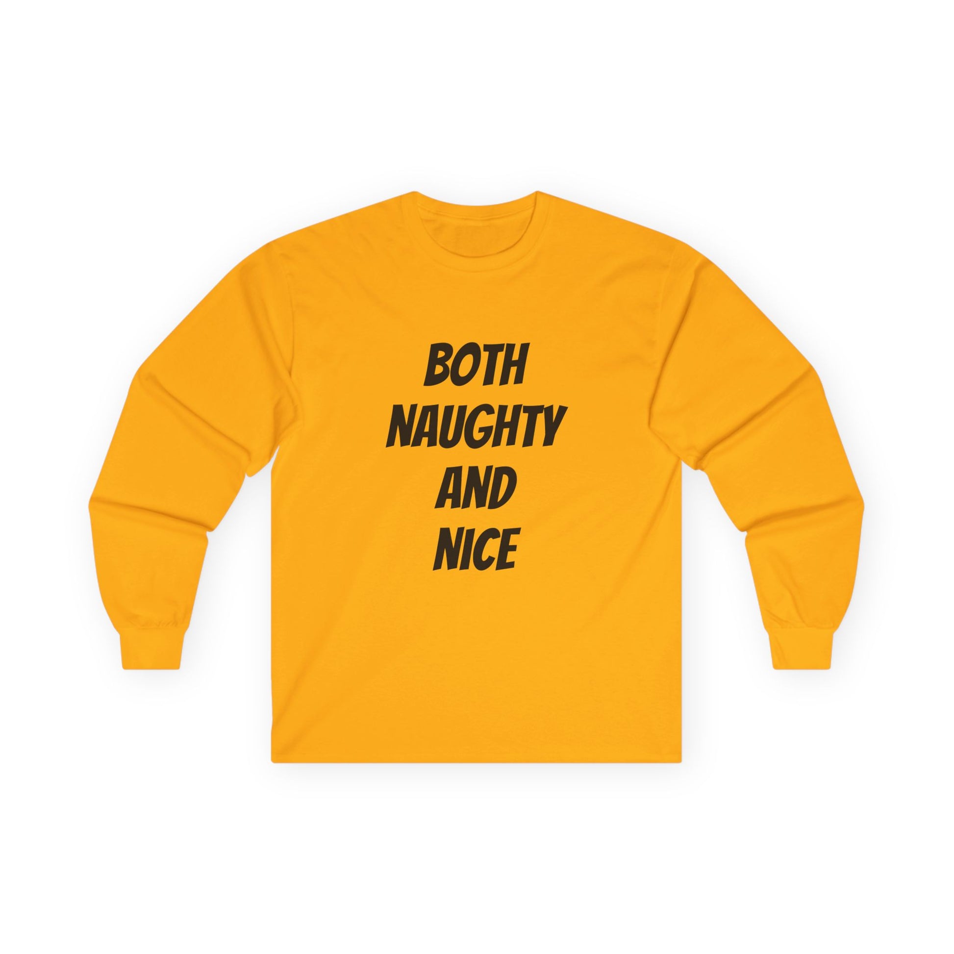 Both Naughty and Nice - Unisex Ultra Cotton Long Sleeve Tee
