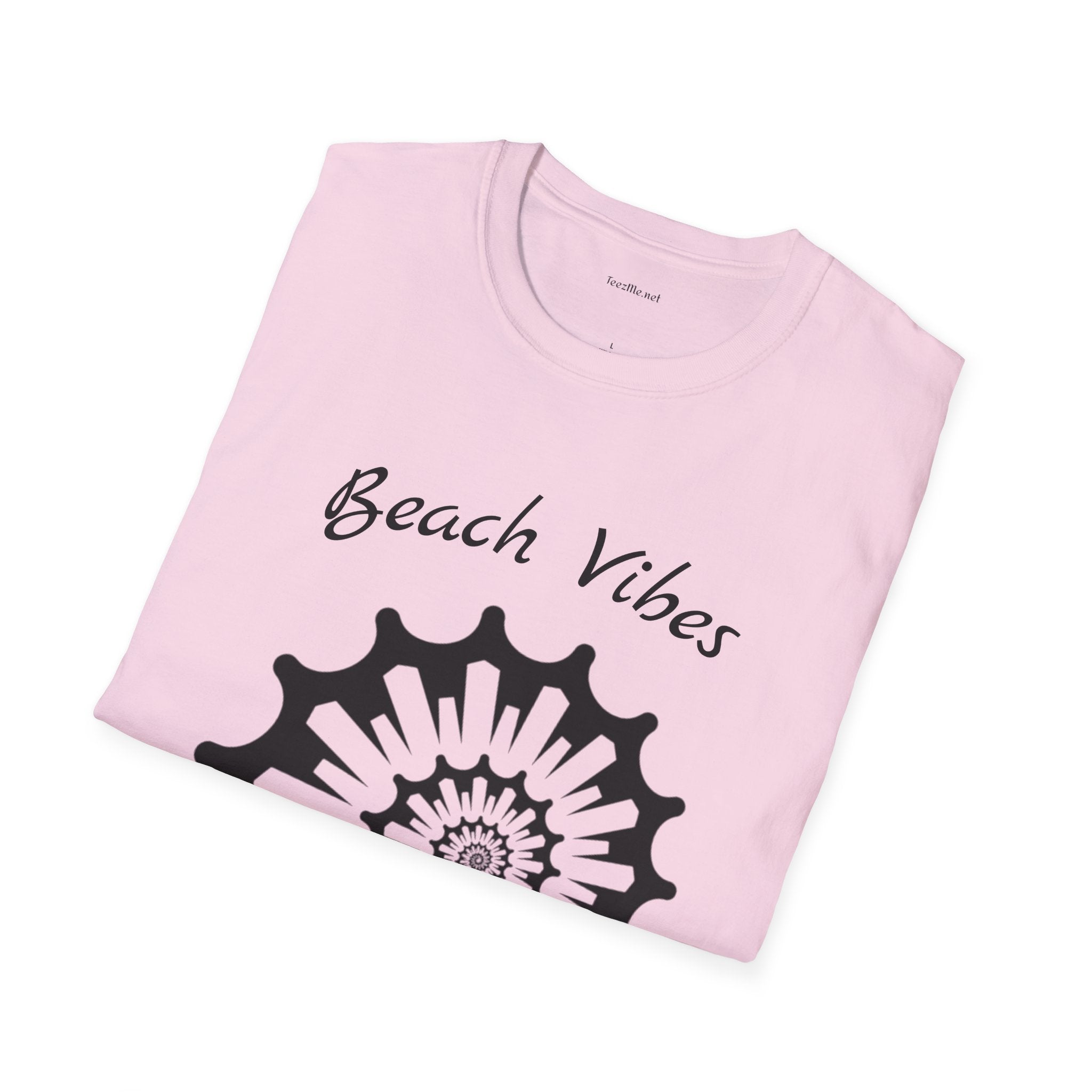 Beach Vibes - Unisex Softstyle T-Shirt 100% Cotton Graphic