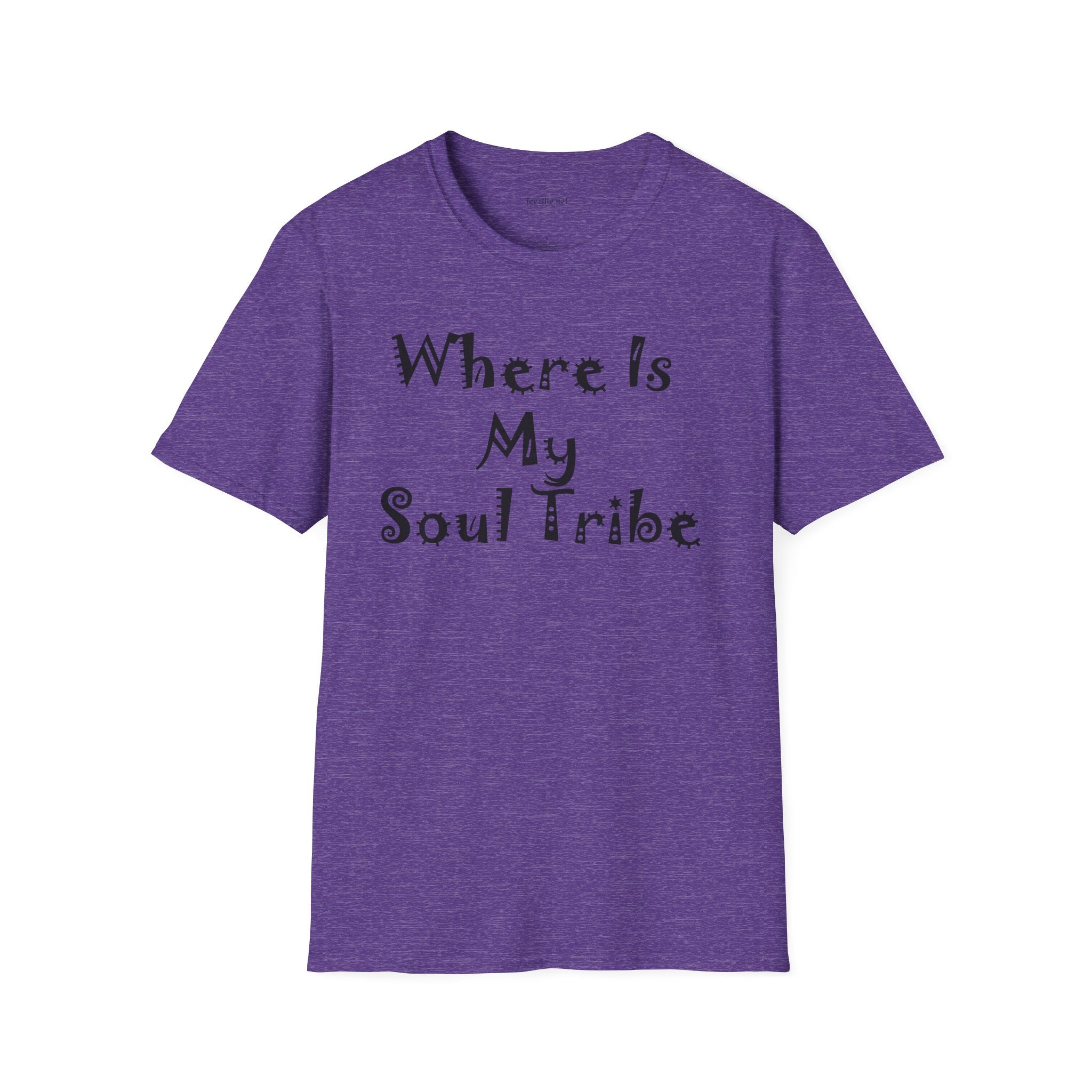 Where Is My Soul Tribe 03 Unisex Soft Style T-Shirt 100% Cotton Graphic