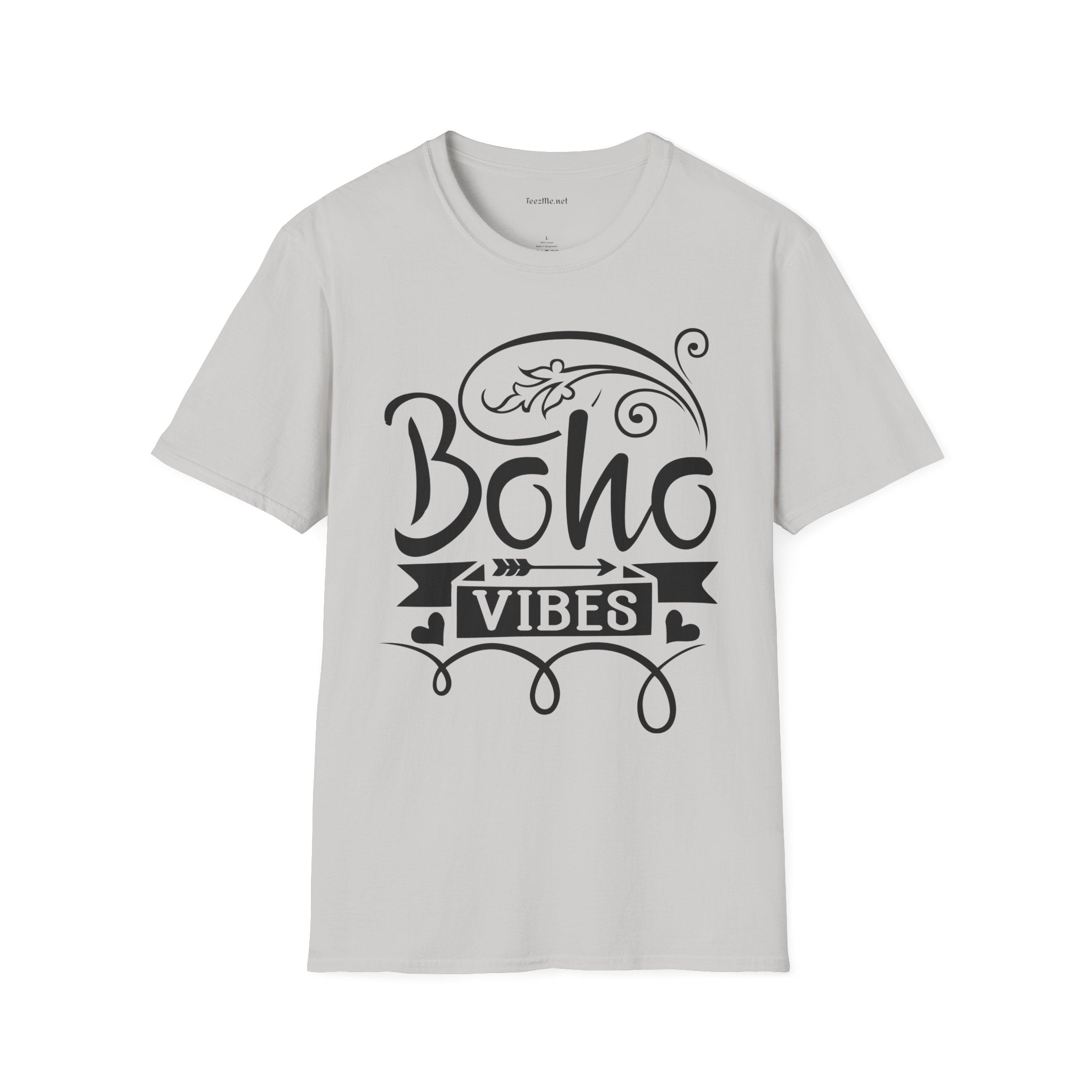 BOHO Vibes 04 Unisex Soft Style T-Shirt 100% Cotton Graphic