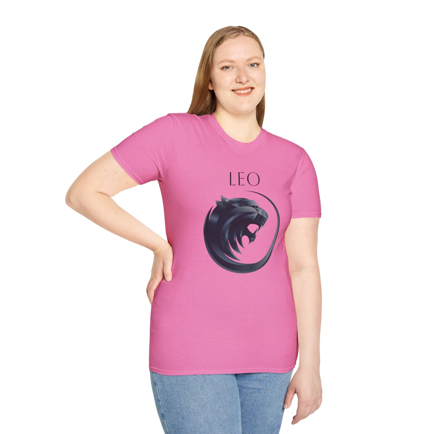 LEO - Unisex Softstyle T-Shirt 100% Cotton Graphic