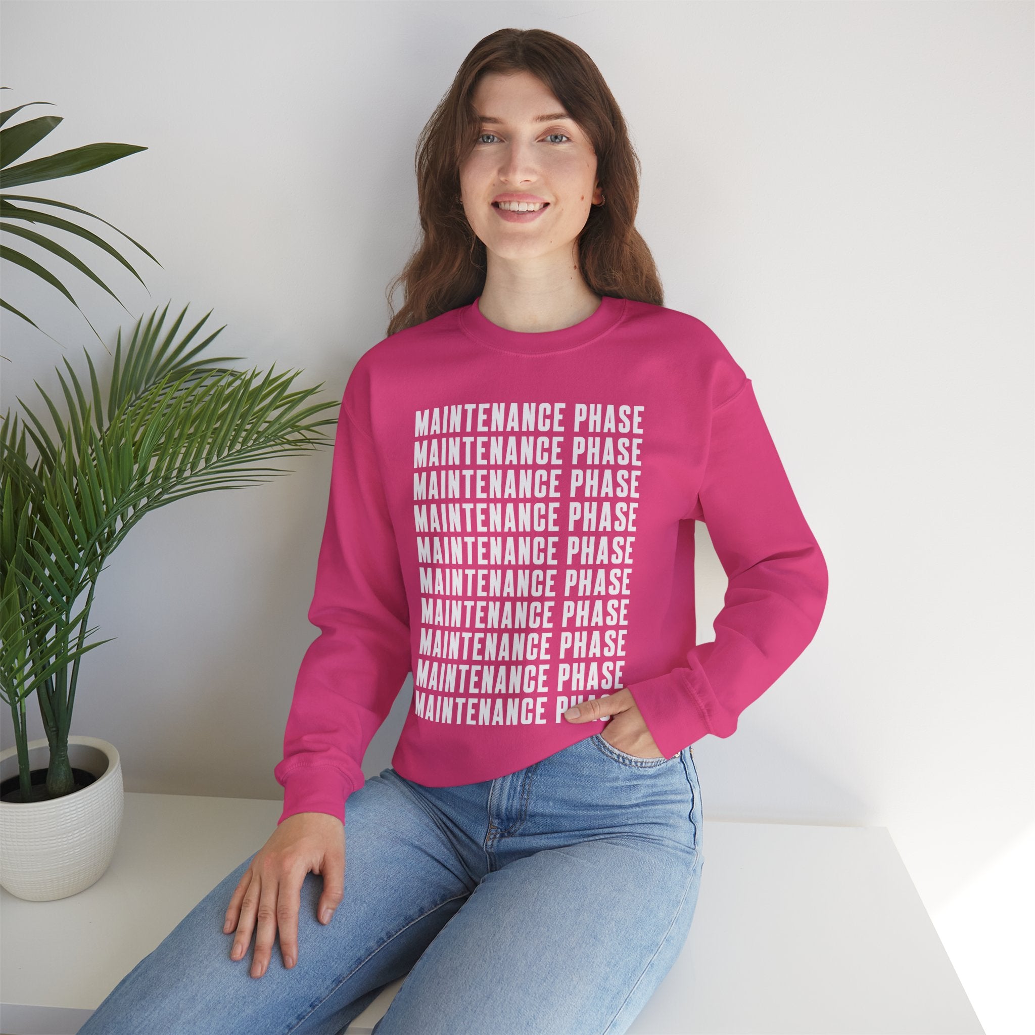 Maintenance Phase Unisex Heavy Blend™ Crewneck Sweatshirt Graphic